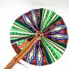 African Folding Handwoven Fan. Made in Africa. Retail and Wholesale