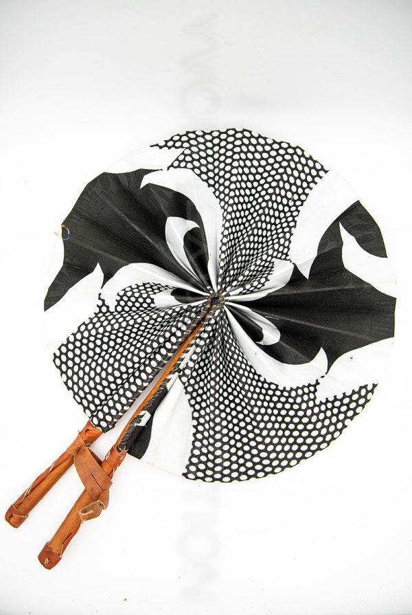 African Folding Handwoven Fan. Made in Africa. Retail and Wholesale