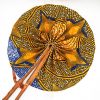 African Folding Handwoven Fan. Made in Africa. Retail and Wholesale