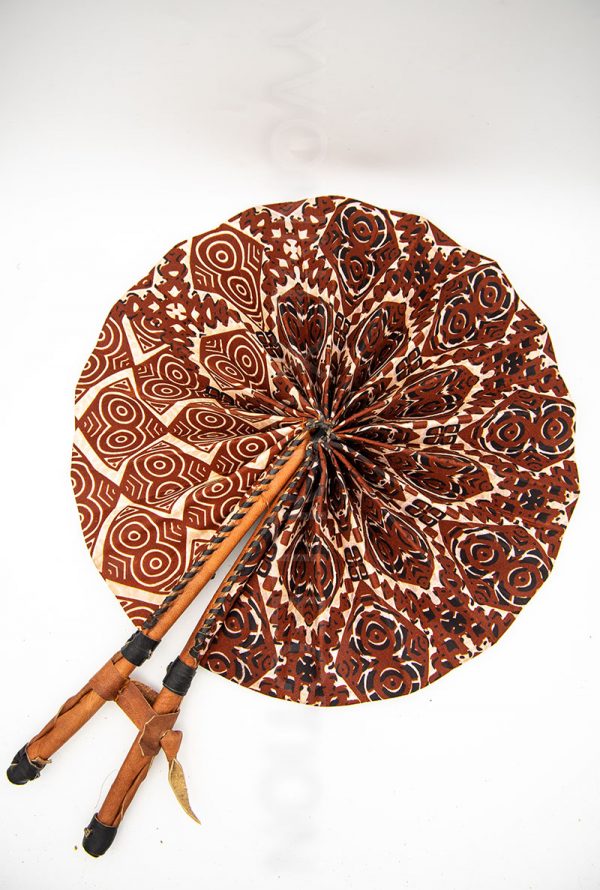 African Folding Handwoven Fan. Made in Africa. Retail and Wholesale