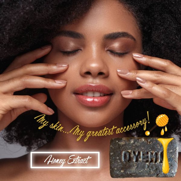 African Black Soap - Oyemi Honey Scent