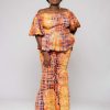 African Batik Jumpsuit for Women. Made in Africa. Retail and Wholesale