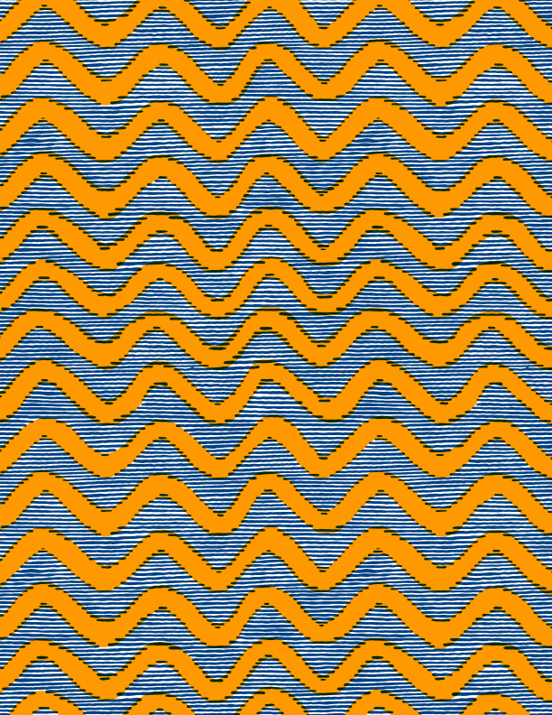 African Wax Prints Fabrics Uniwax UW12360-1 - African Clothing