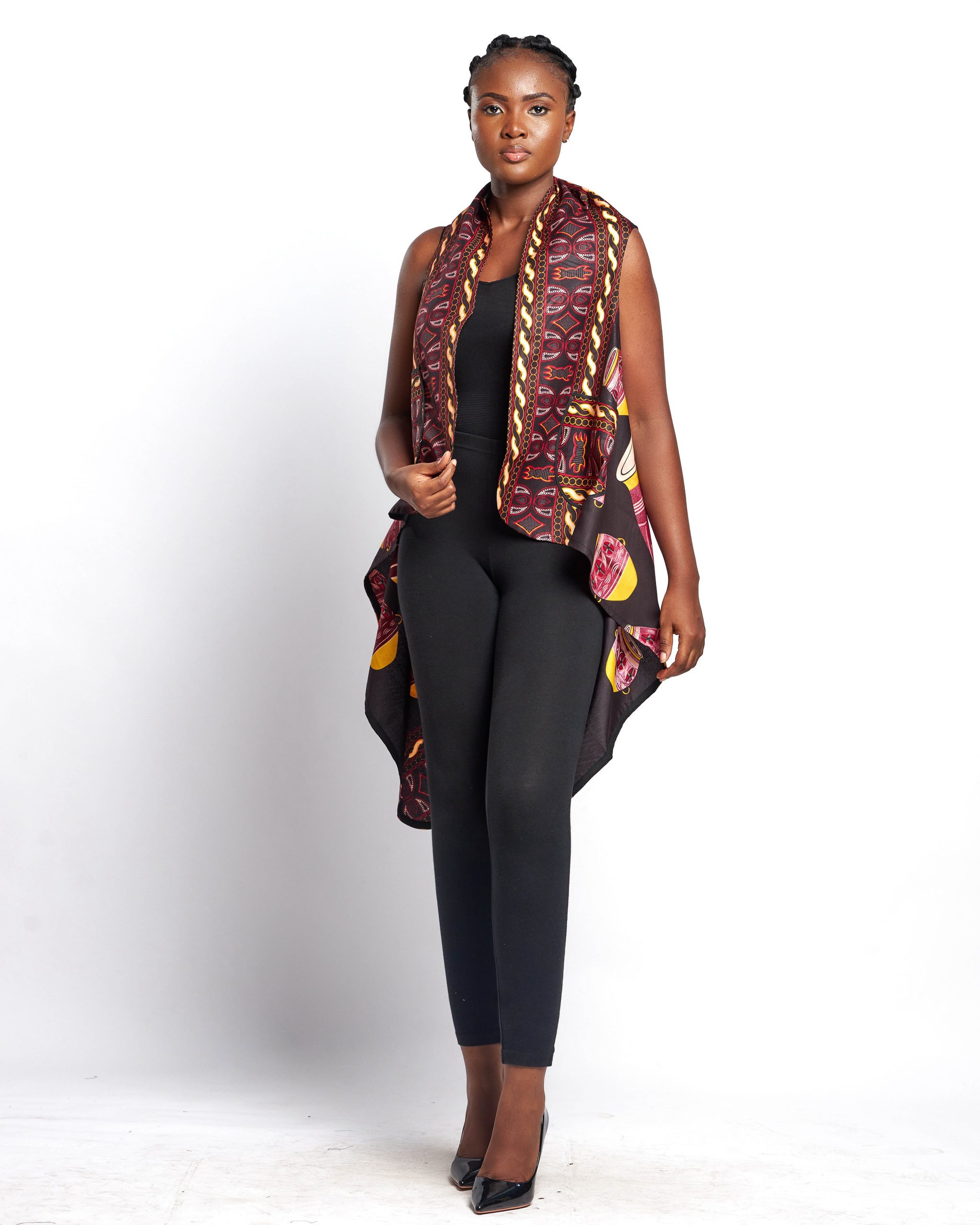 African Clothing for Women. Ankara Women's Throw Over Jacket. Retail and Wholesale, Made in Africa