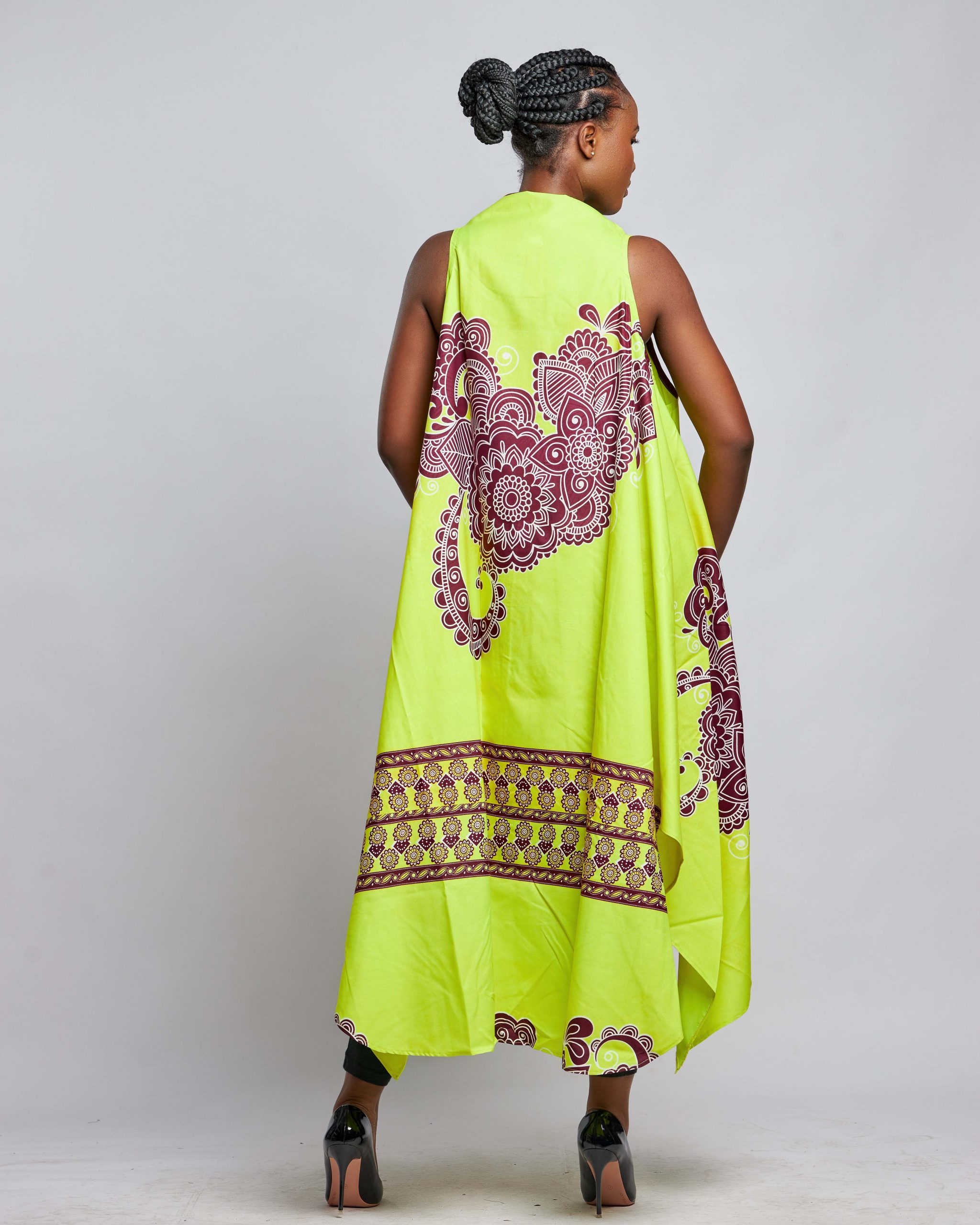 African Clothing for Women. Ankara Women's Throw Over Jacket. Retail and Wholesale, Made in Africa