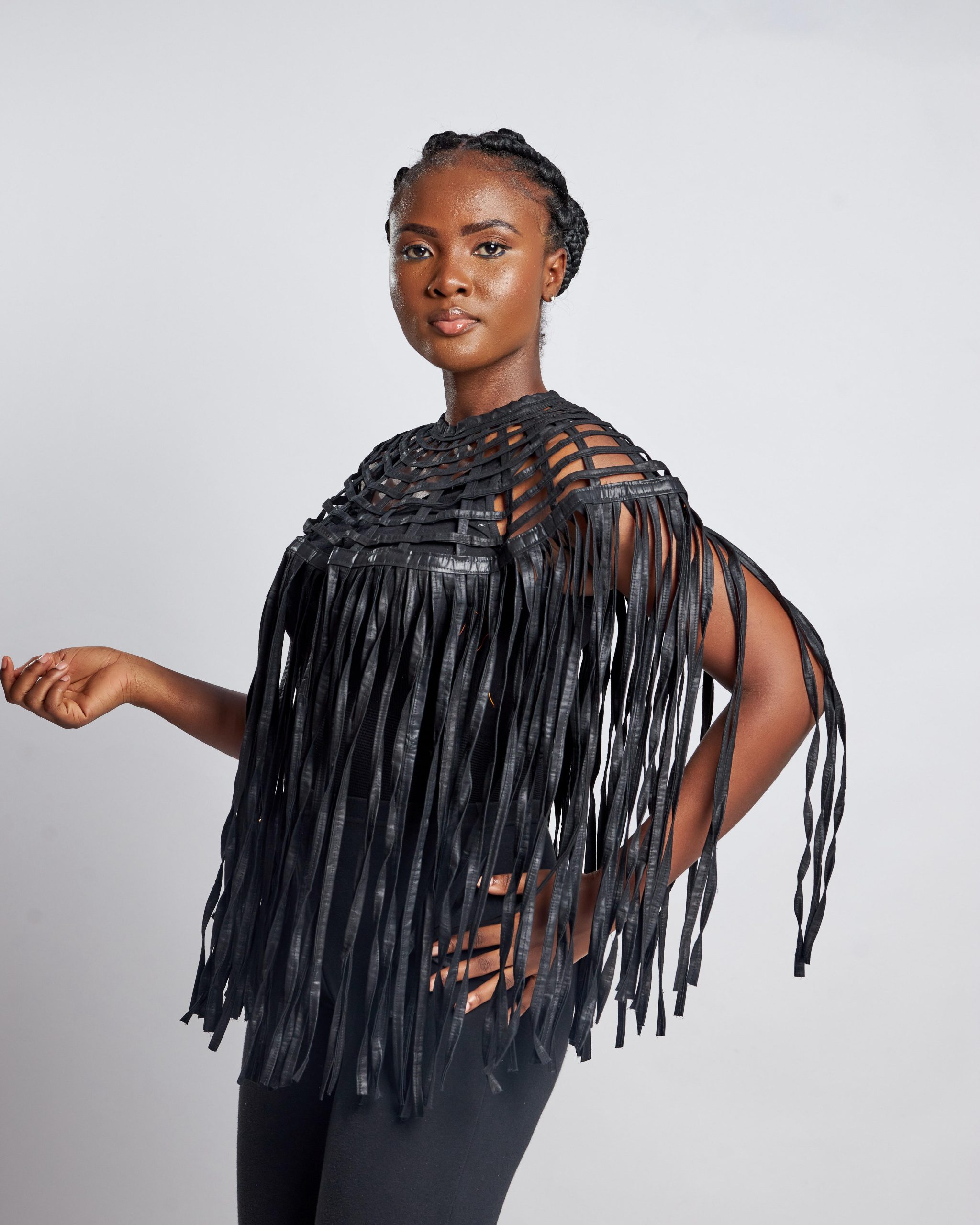 African Clothing for Women. Ankara Women's Mesh Top. Retail and Wholesale, Made in Africa