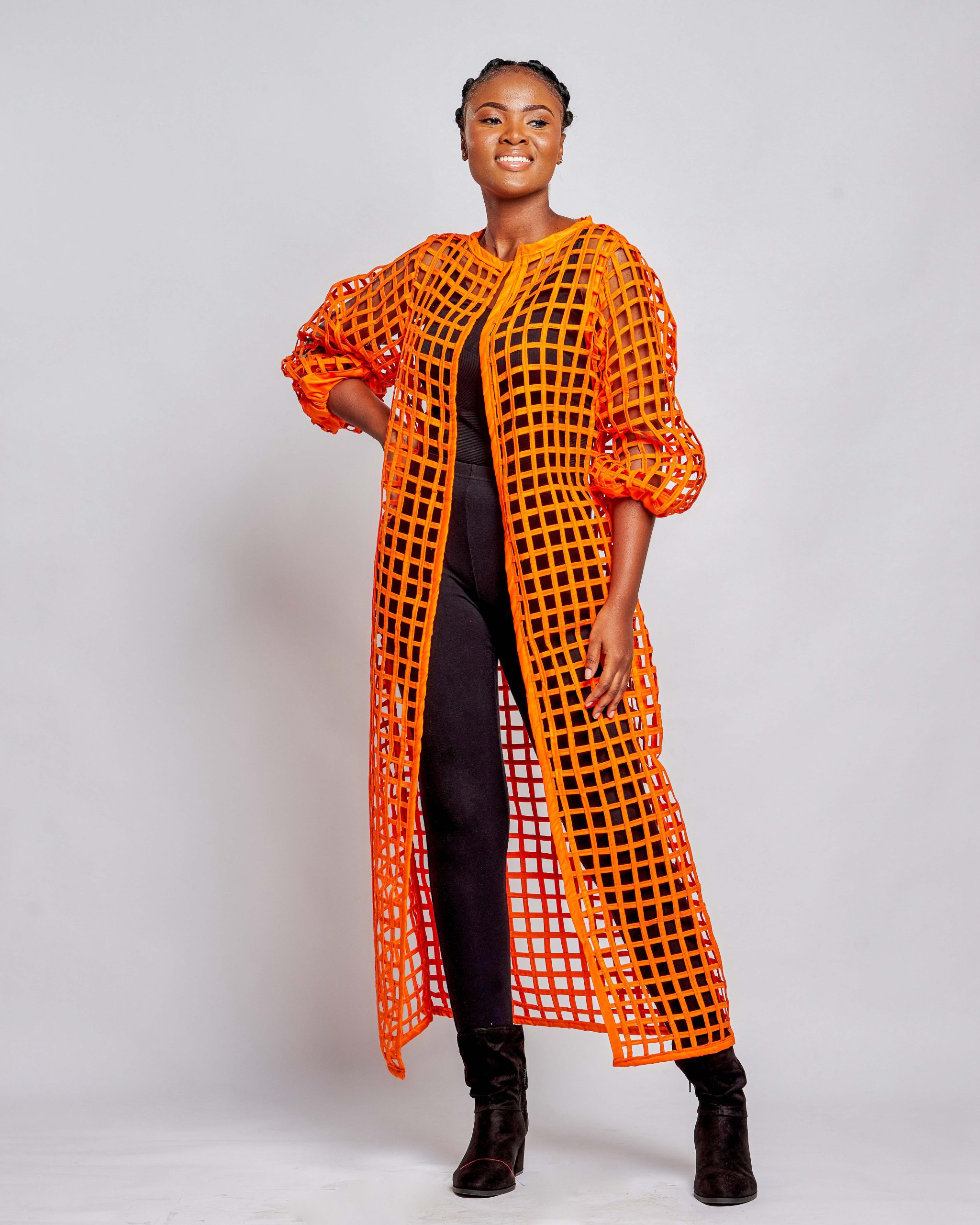 African Clothing for Women. Ankara Women's Mesh Top. Retail and Wholesale, Made in Africa