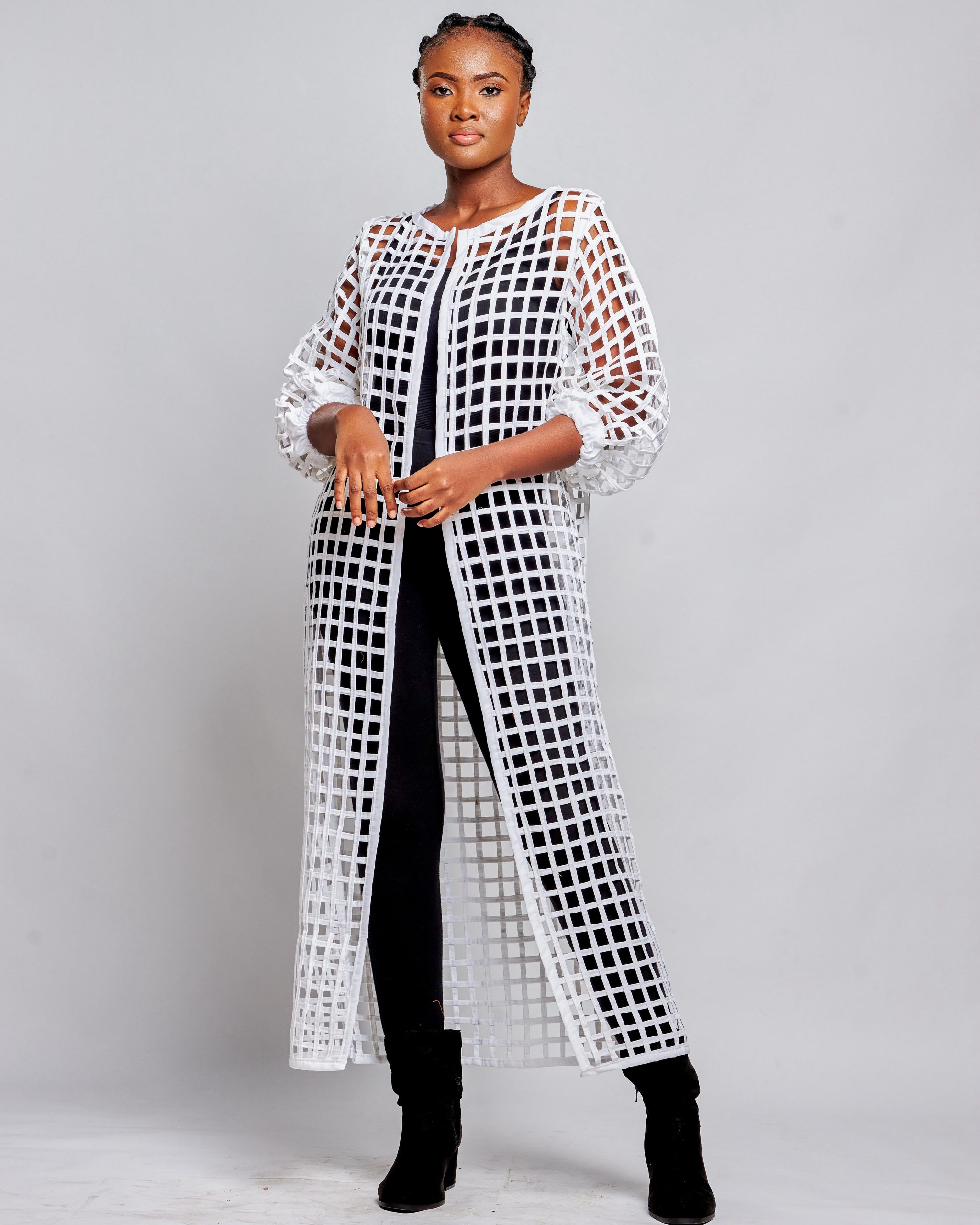 African Clothing for Women. Ankara Women's Mesh Top. Retail and Wholesale, Made in Africa