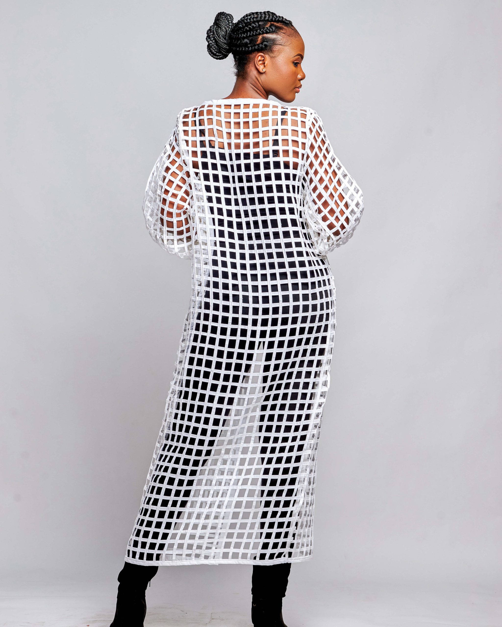 African Clothing for Women. Ankara Women's Mesh Top. Retail and Wholesale, Made in Africa