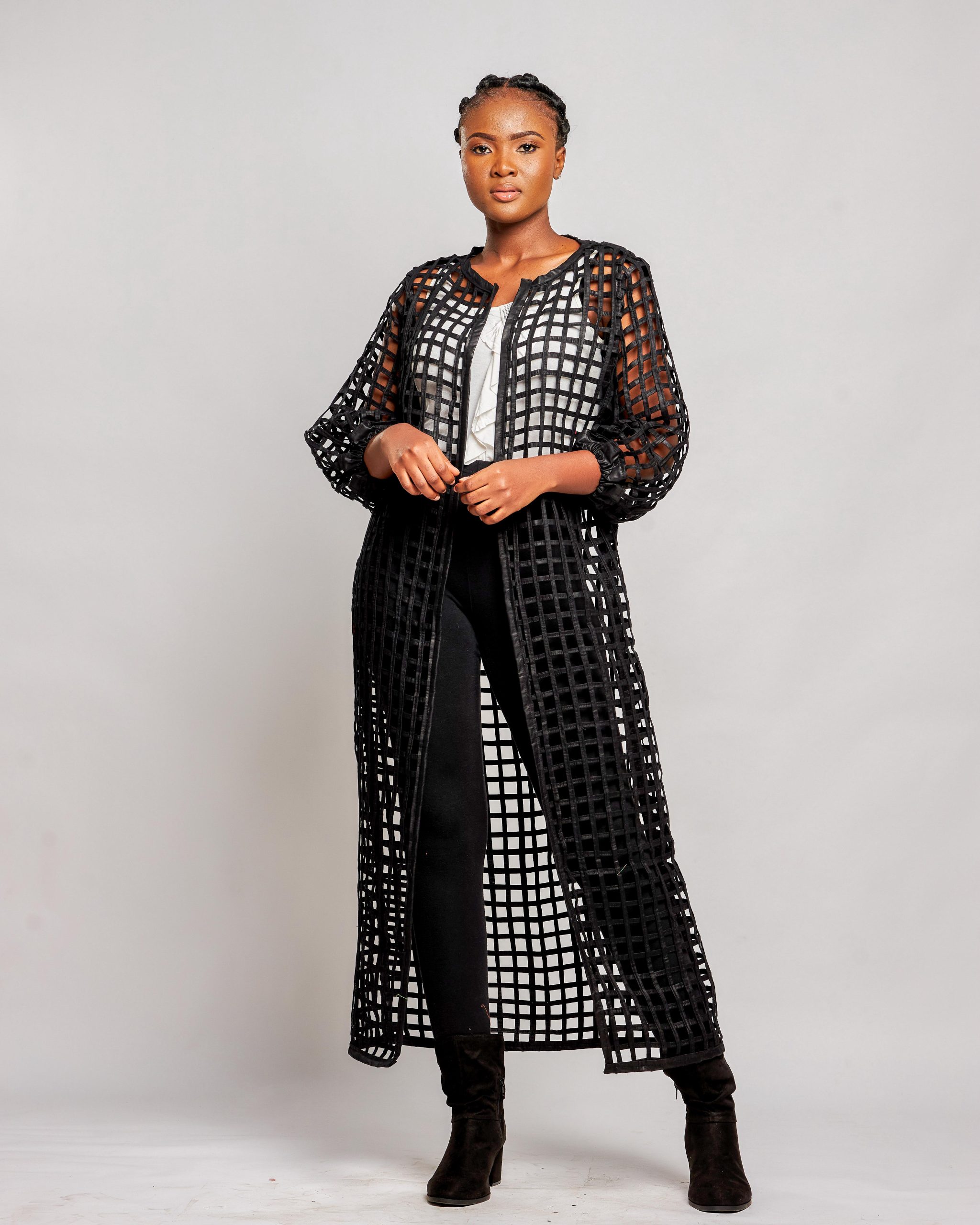 African Clothing for Women. Ankara Women's Mesh Top. Retail and Wholesale, Made in Africa