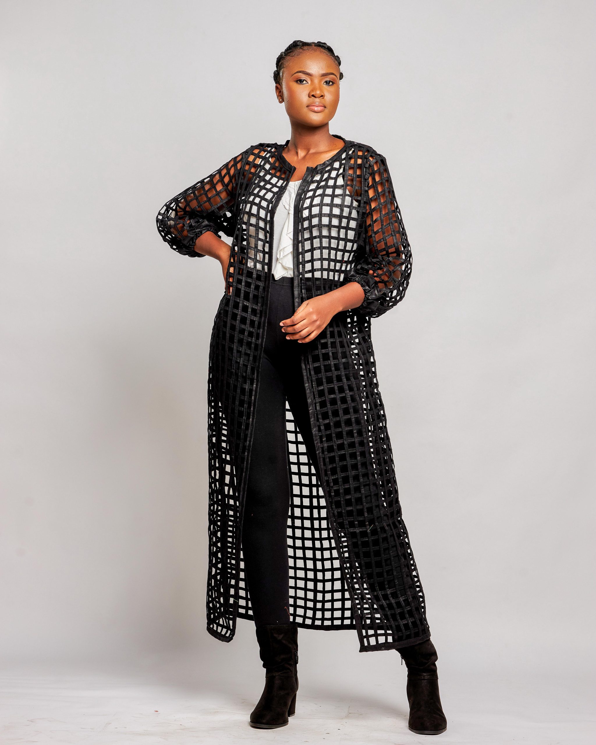 African Clothing for Women. Ankara Women's Mesh Top. Retail and Wholesale, Made in Africa