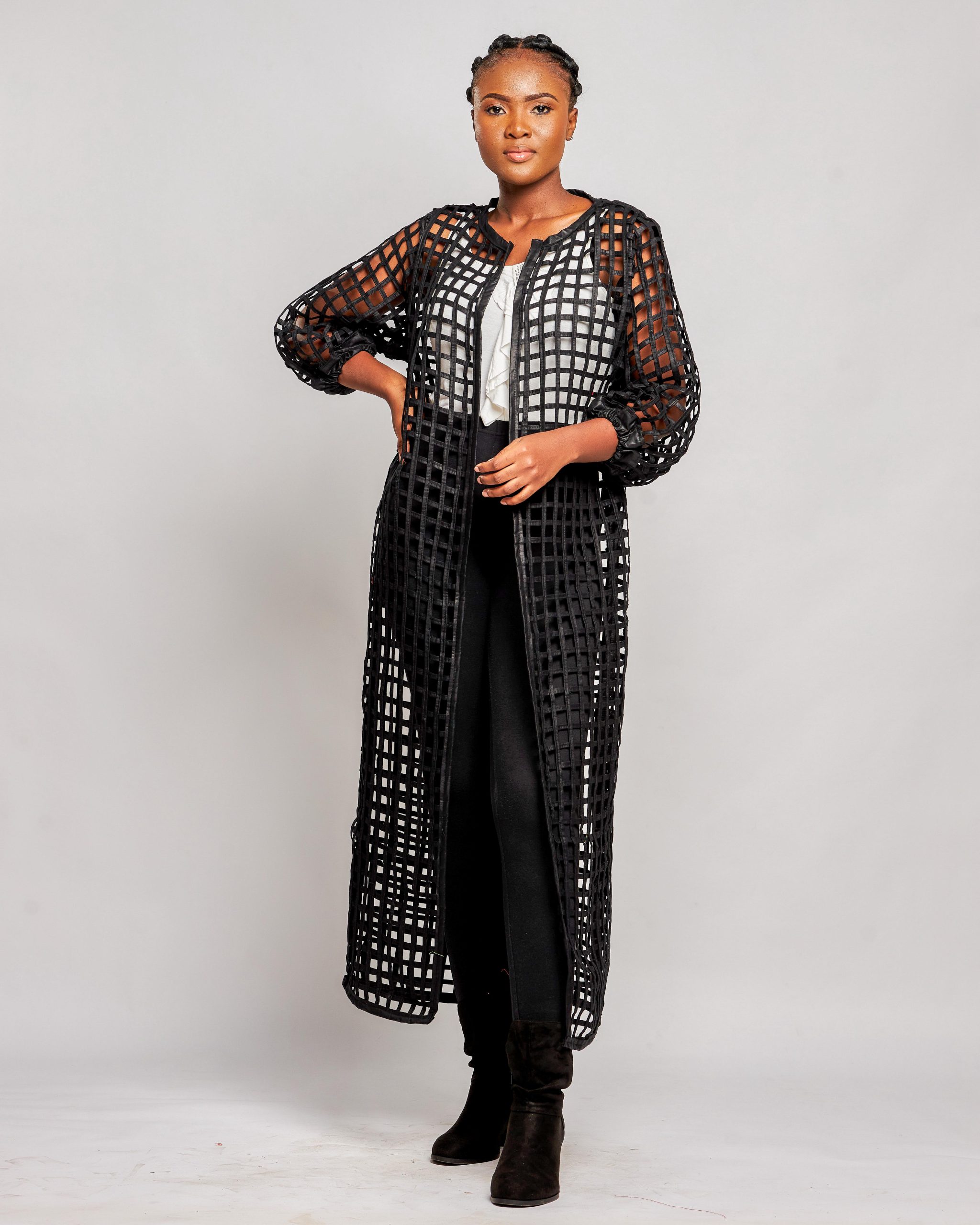 African Clothing for Women. Ankara Women's Mesh Top. Retail and Wholesale, Made in Africa