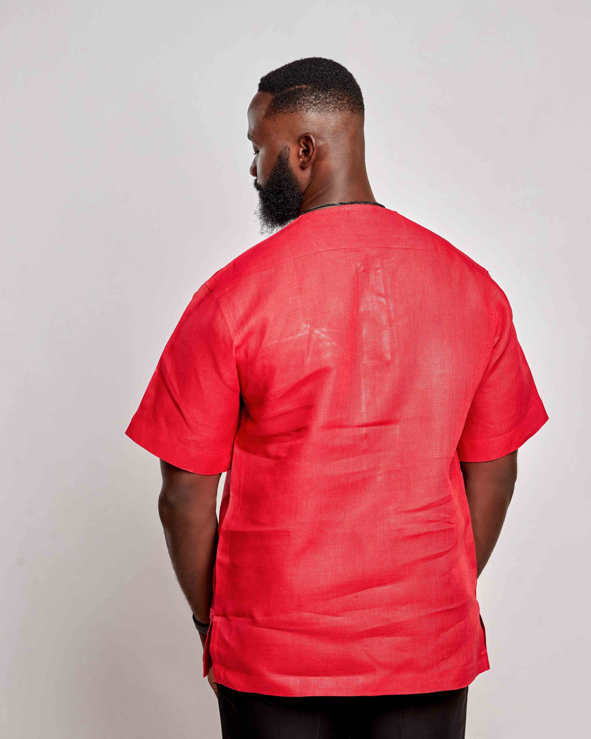 African Clothing for Men. Long-sleeved men's shirt. Retail and Wholesale. Made in Africa