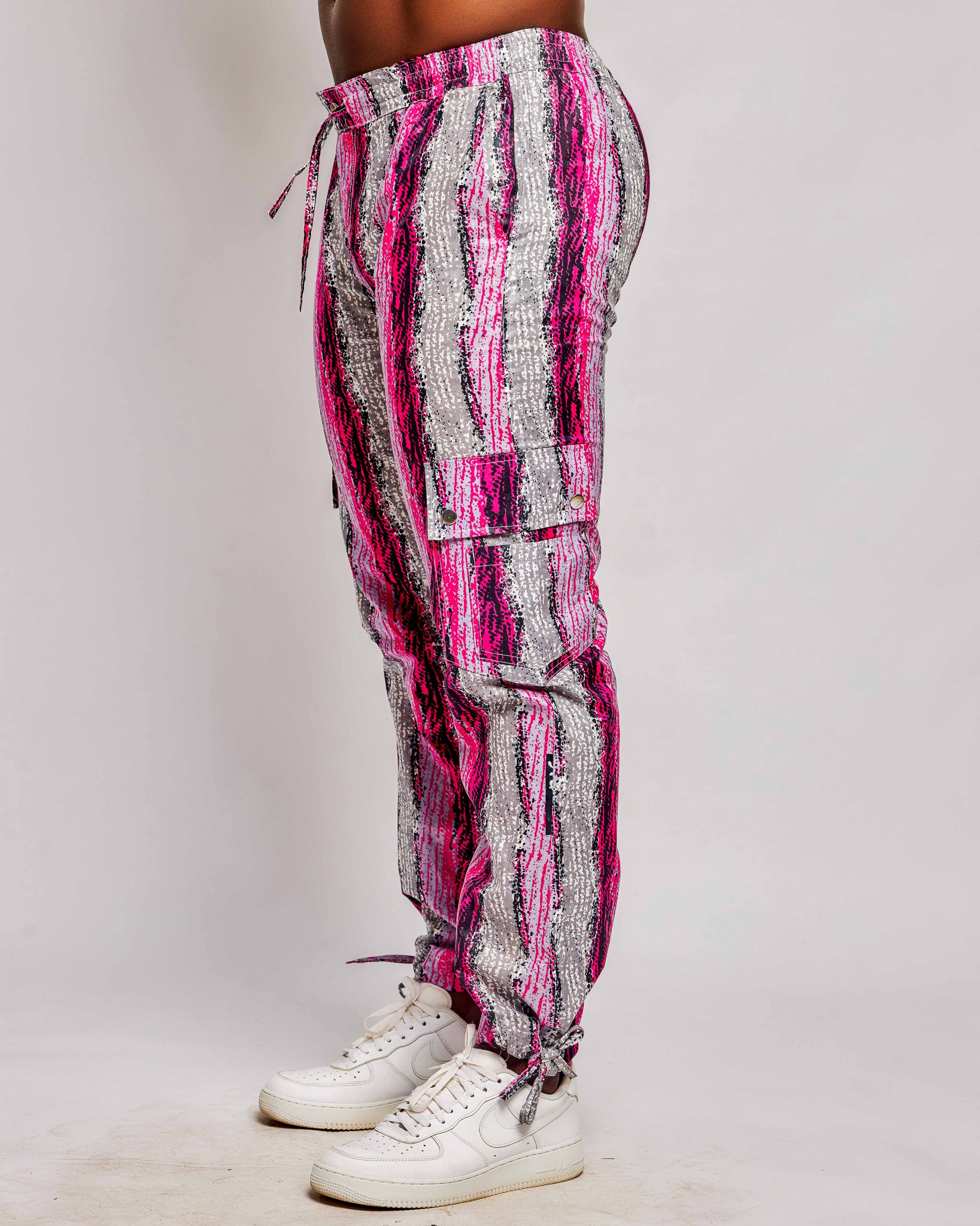 African Batik Cargo Pants. Made in Africa. Retail and Wholesale