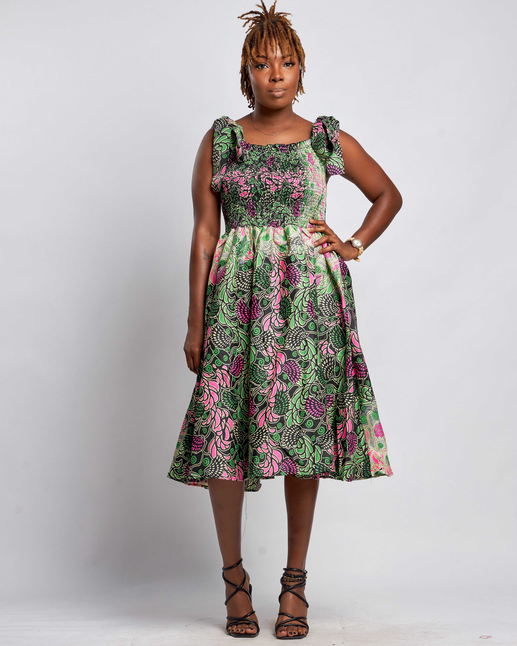 African Clothing for Women. Ankara Women's Dress. Retail and Wholesale, Made in Africa