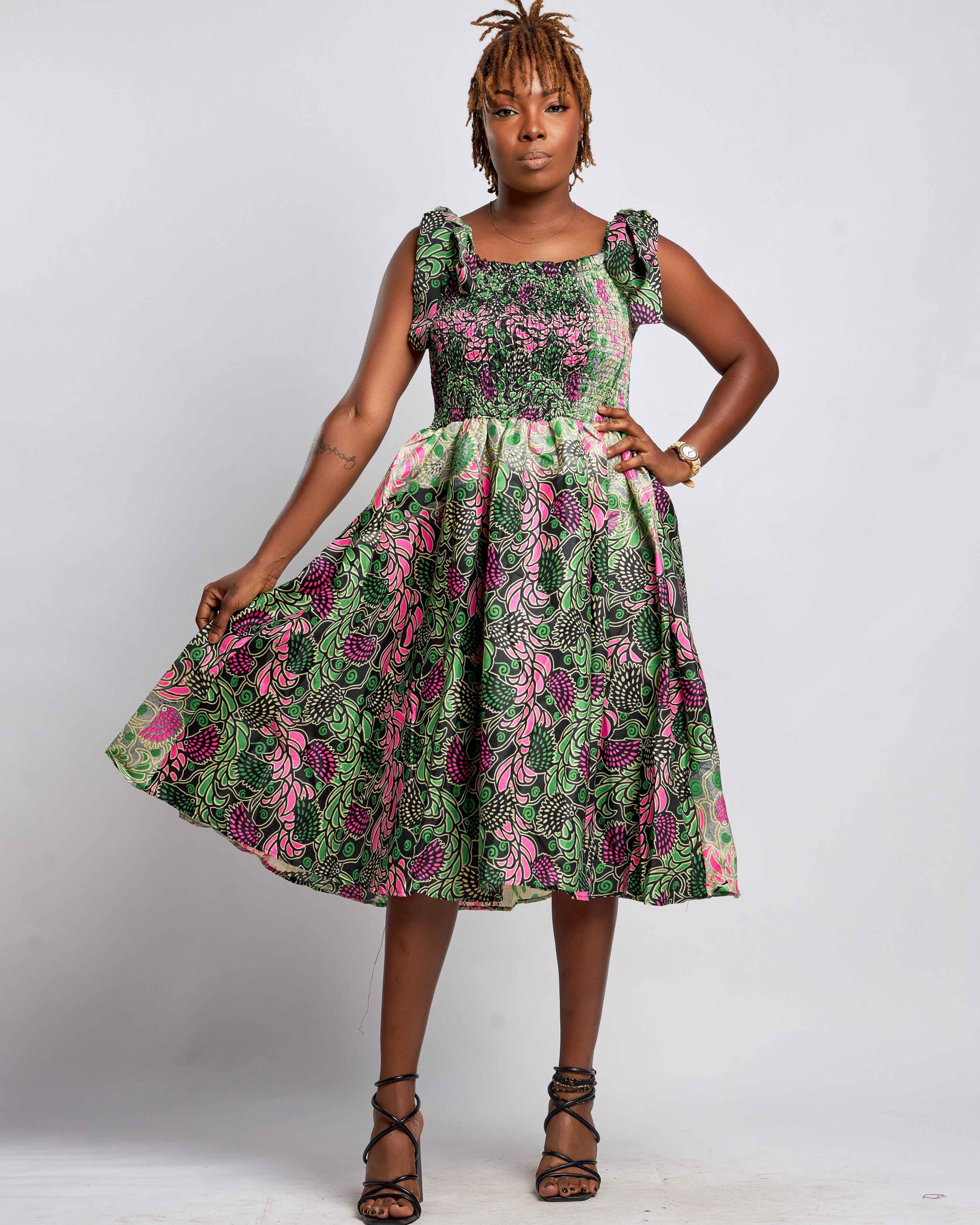 African Clothing for Women. Ankara Women's Dress. Retail and Wholesale, Made in Africa