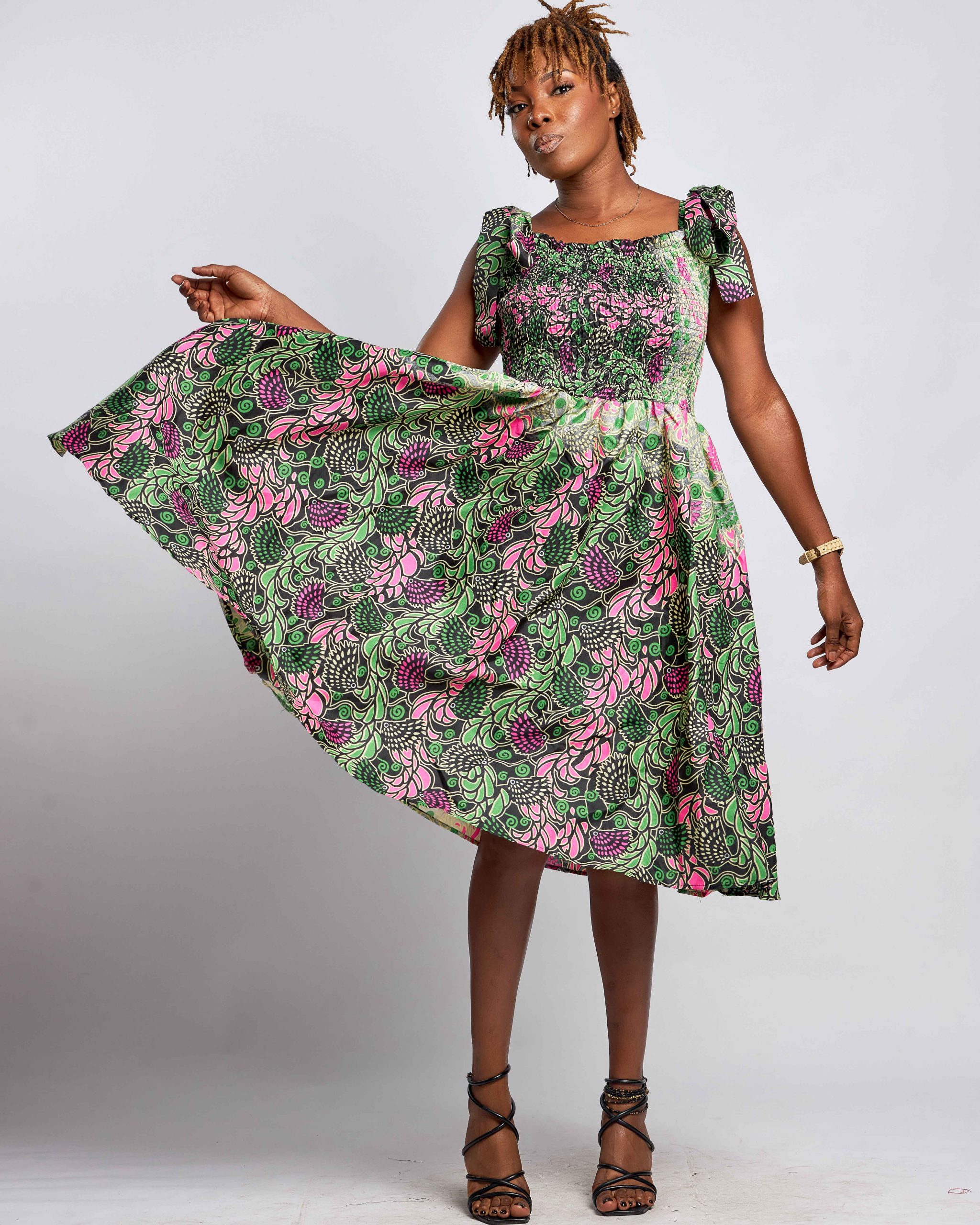 African Clothing for Women. Ankara Women's Dress. Retail and Wholesale, Made in Africa