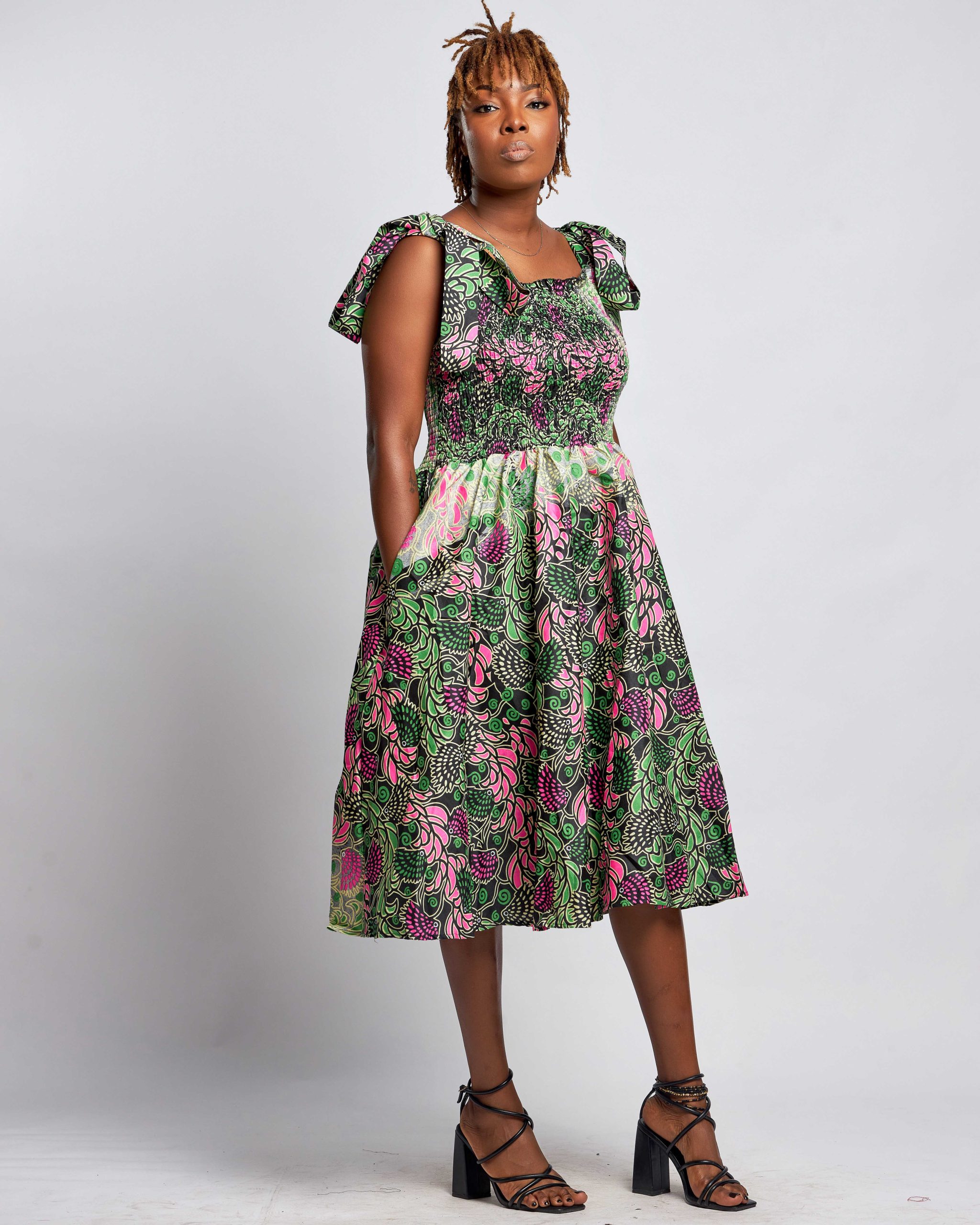 African Clothing for Women. Ankara Women's Dress. Retail and Wholesale, Made in Africa