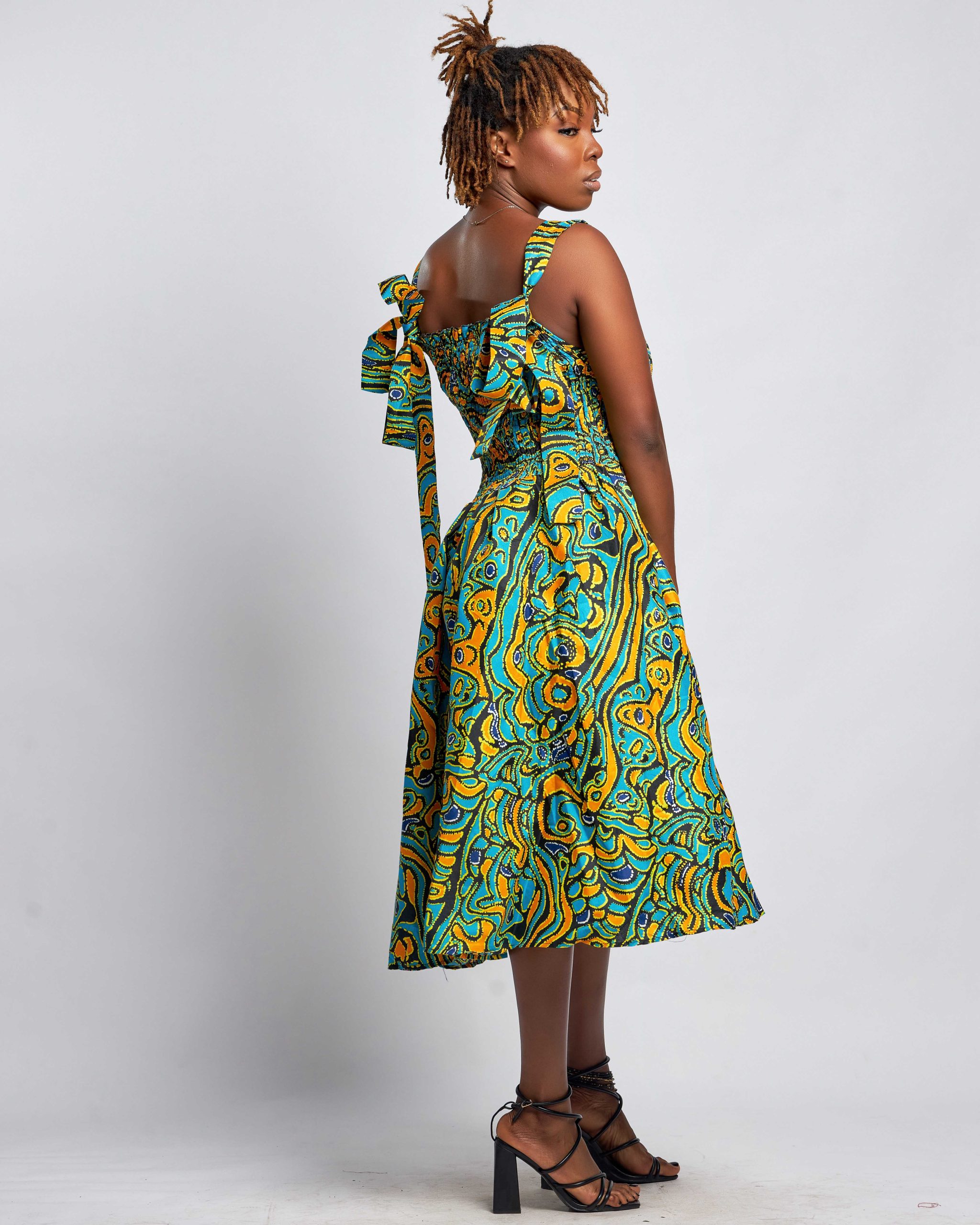 African Clothing for Women. Ankara Women's Dress. Retail and Wholesale, Made in Africa