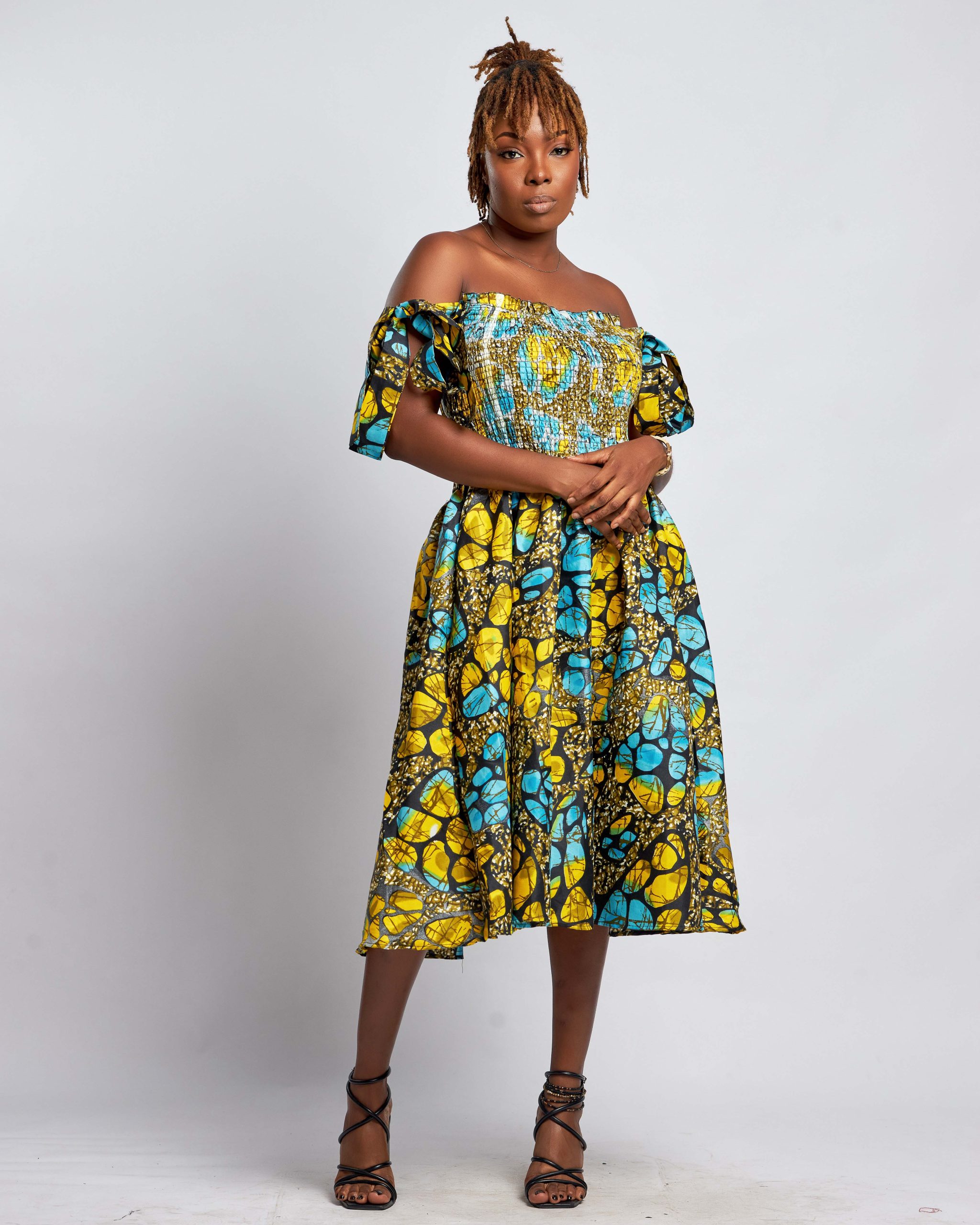 African Clothing for Women. Ankara Women's Dress. Retail and Wholesale, Made in Africa