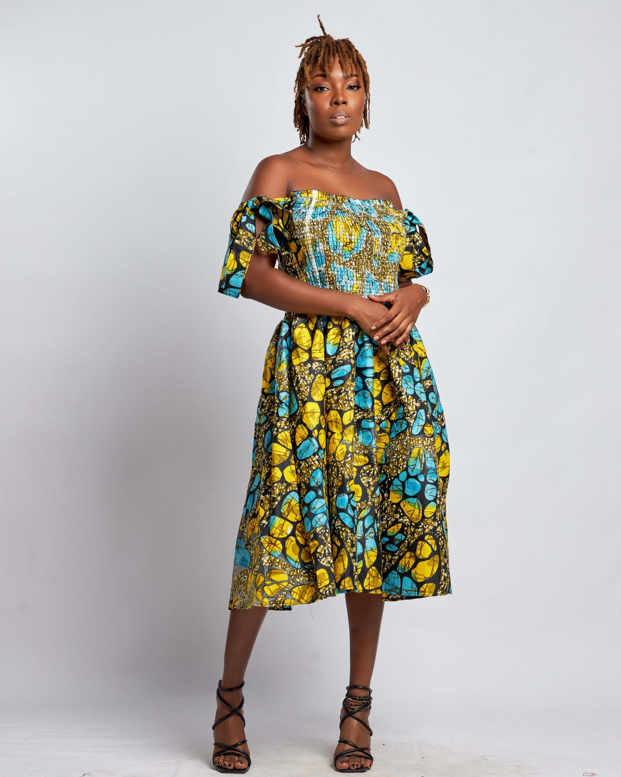 African Clothing for Women. Ankara Women's Dress. Retail and Wholesale, Made in Africa