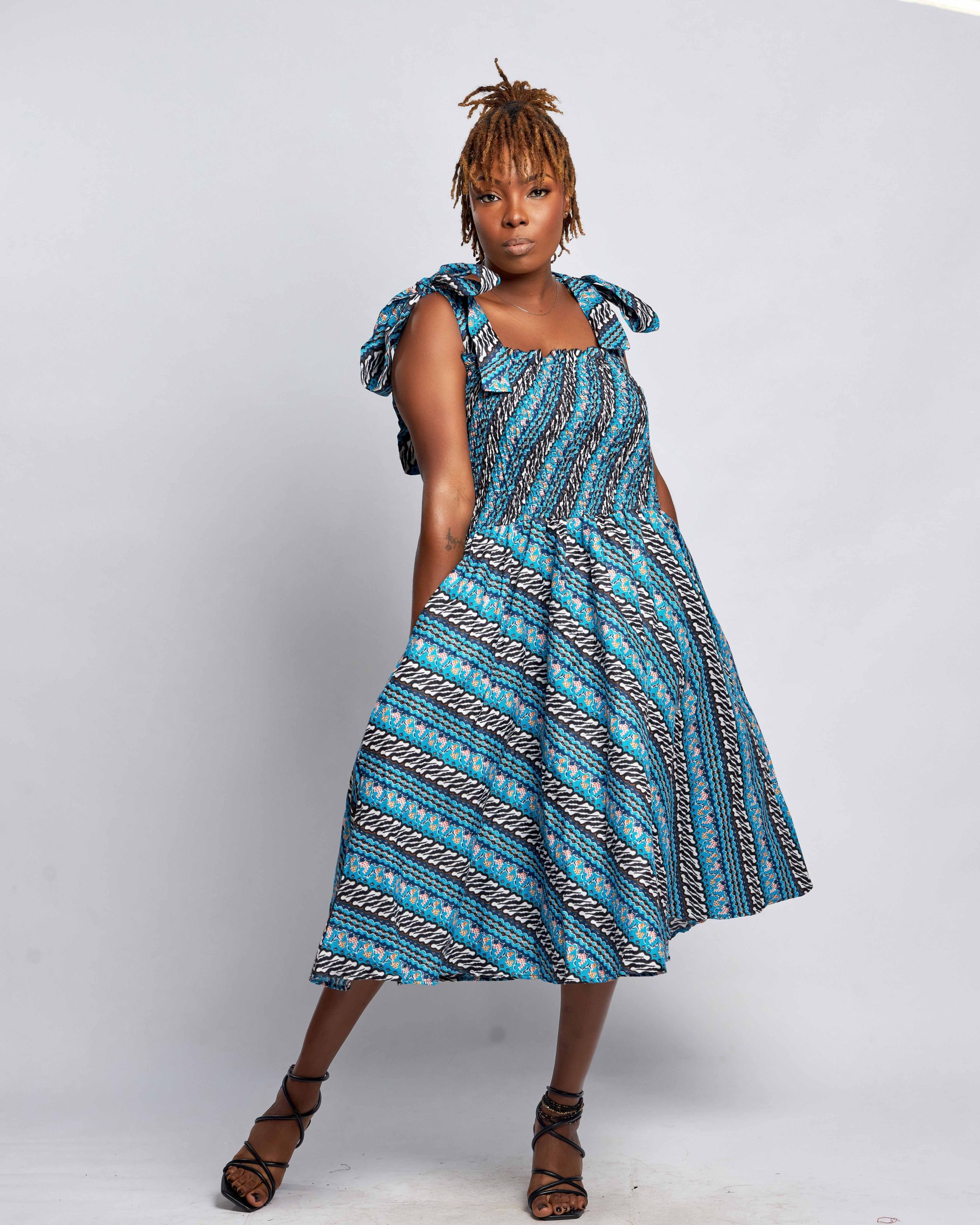 African Clothing for Women. Ankara Women's Dress. Retail and Wholesale, Made in Africa