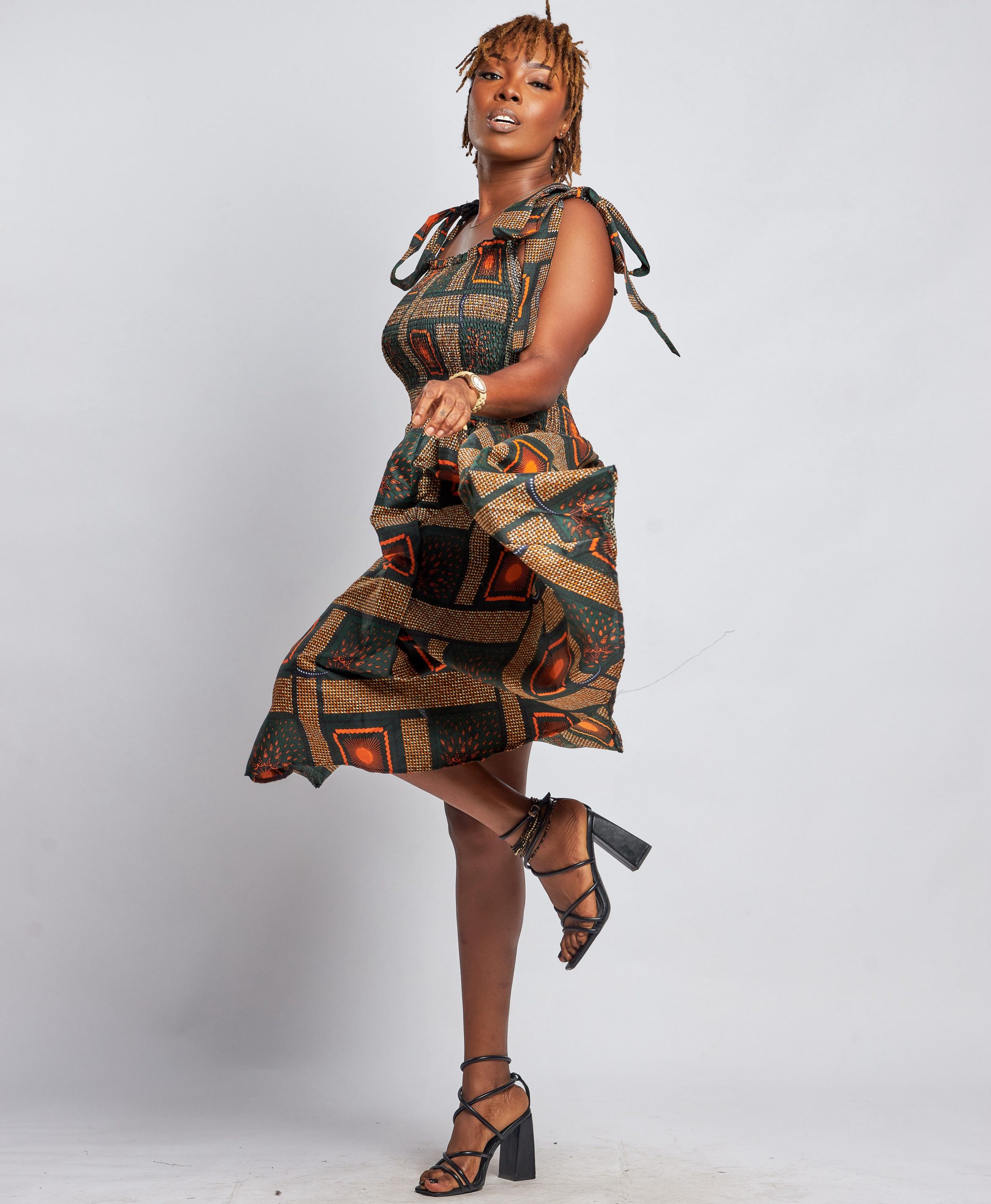 African Clothing for Women. Ankara Women's Dress. Retail and Wholesale, Made in Africa