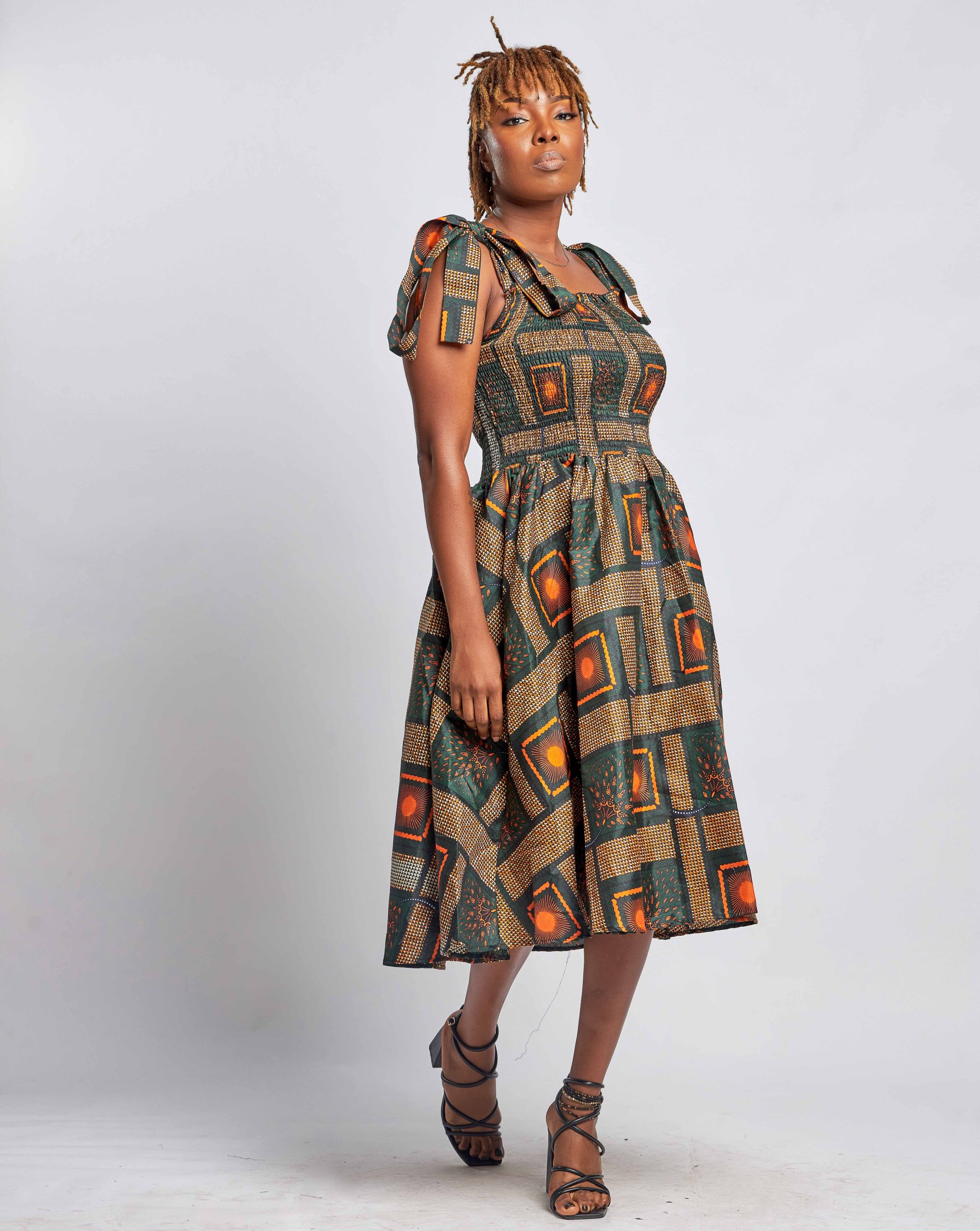 African Clothing for Women. Ankara Women's Dress. Retail and Wholesale, Made in Africa