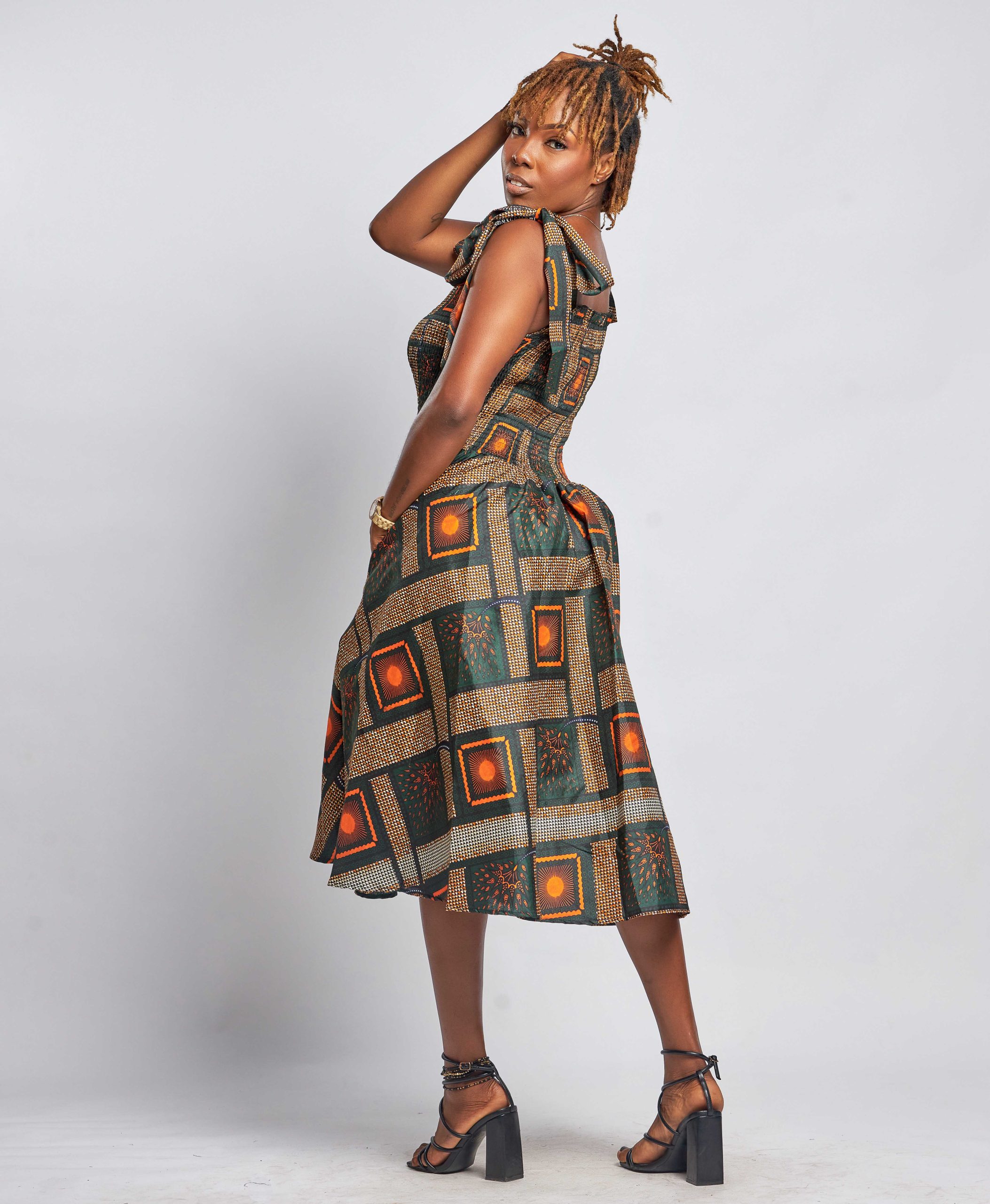 African Clothing for Women. Ankara Women's Dress. Retail and Wholesale, Made in Africa