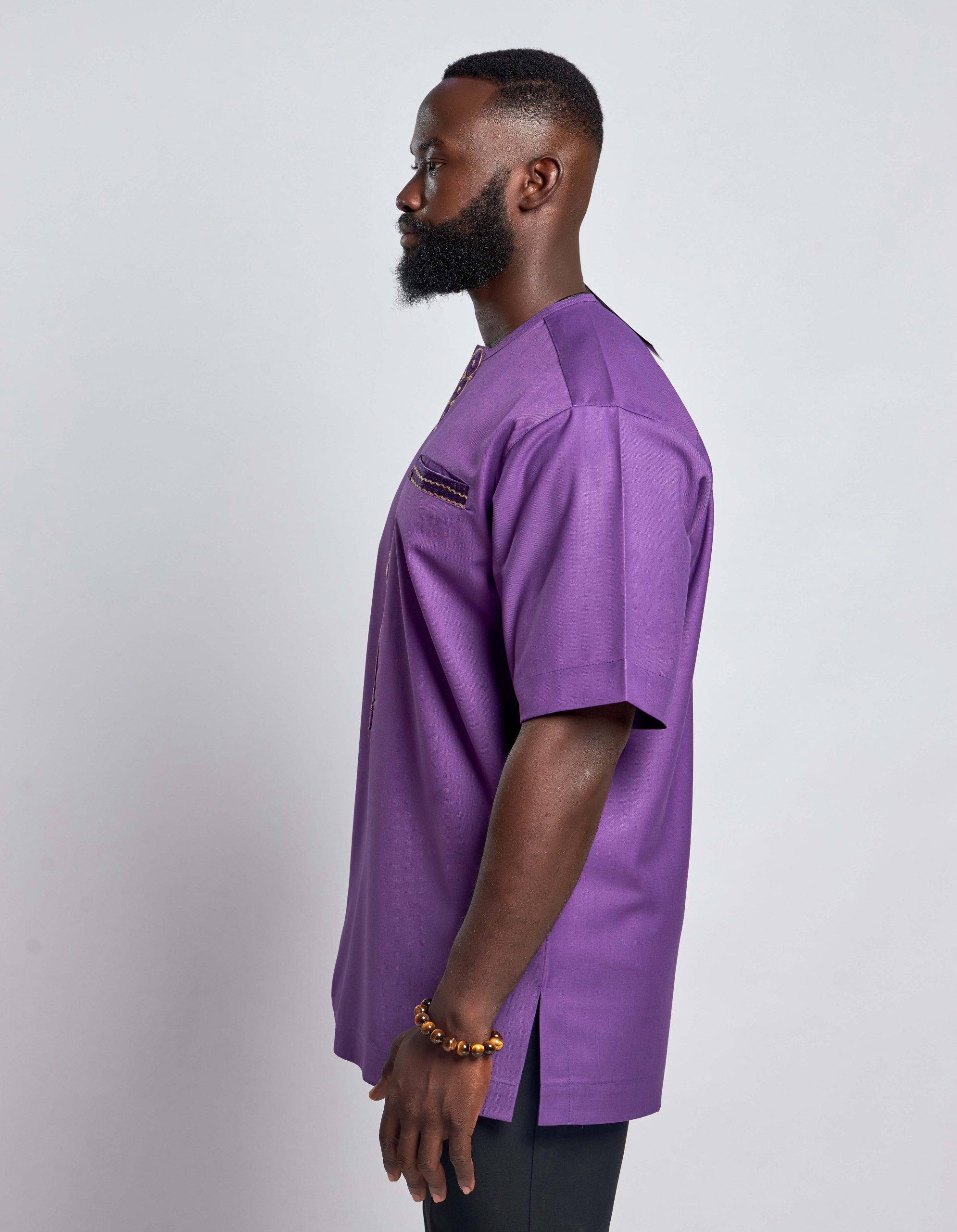 African Clothing for Men. Long-sleeved men's shirt. Retail and Wholesale. Made in Africa