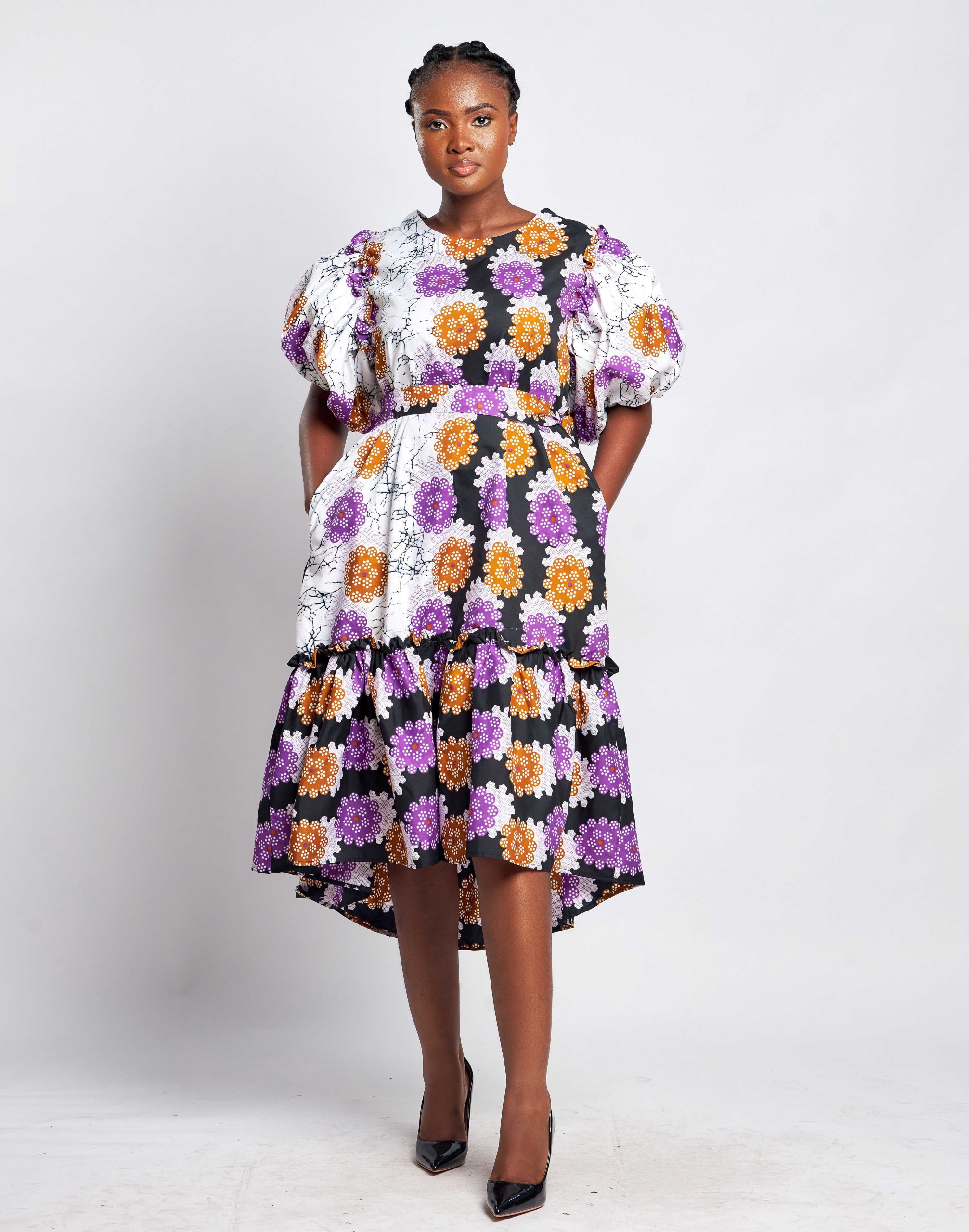 African Clothing for Women. Ankara Women's Dress. Retail and Wholesale, Made in Africa