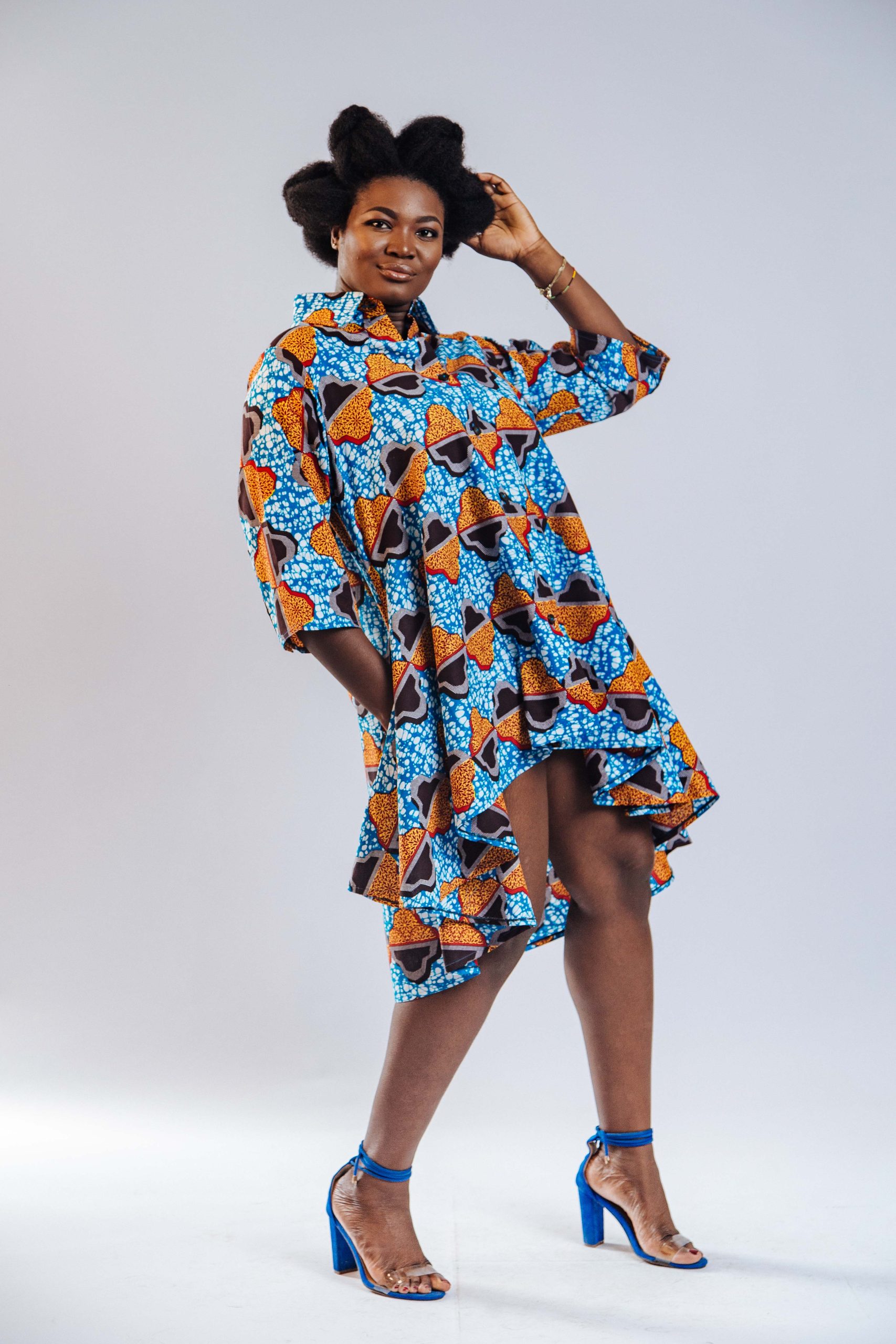 African Clothing for Women. Ankara Women's Dress. Retail and Wholesale, Made in Africa