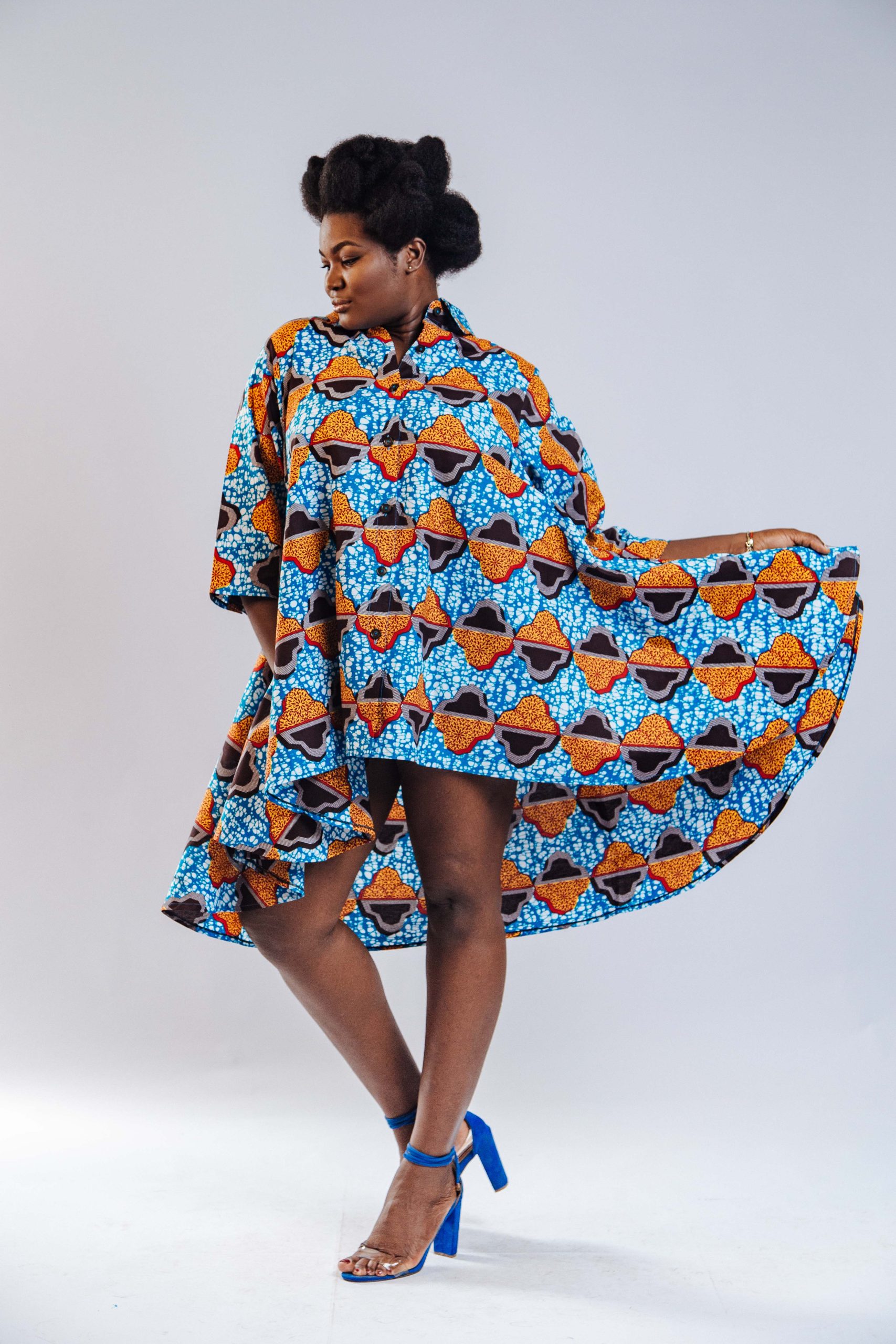 African Clothing for Women. Ankara Women's Dress. Retail and Wholesale, Made in Africa