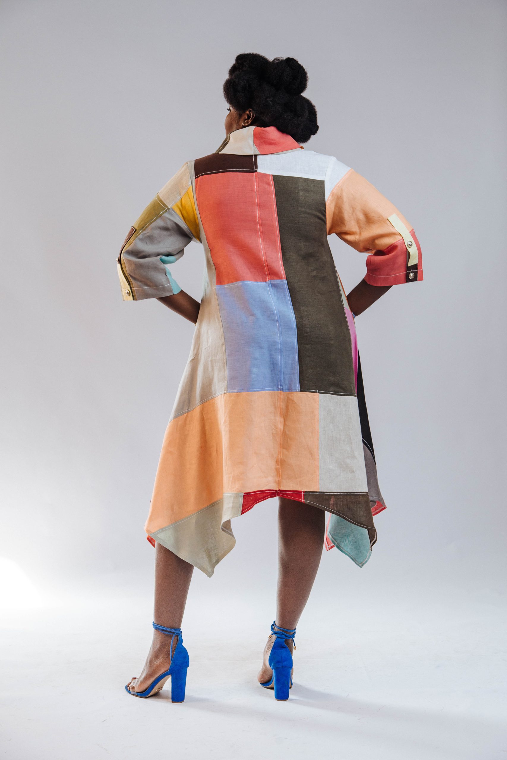 African Clothing for Women. Linen Women's Dress. Retail and Wholesale, Made in Africa