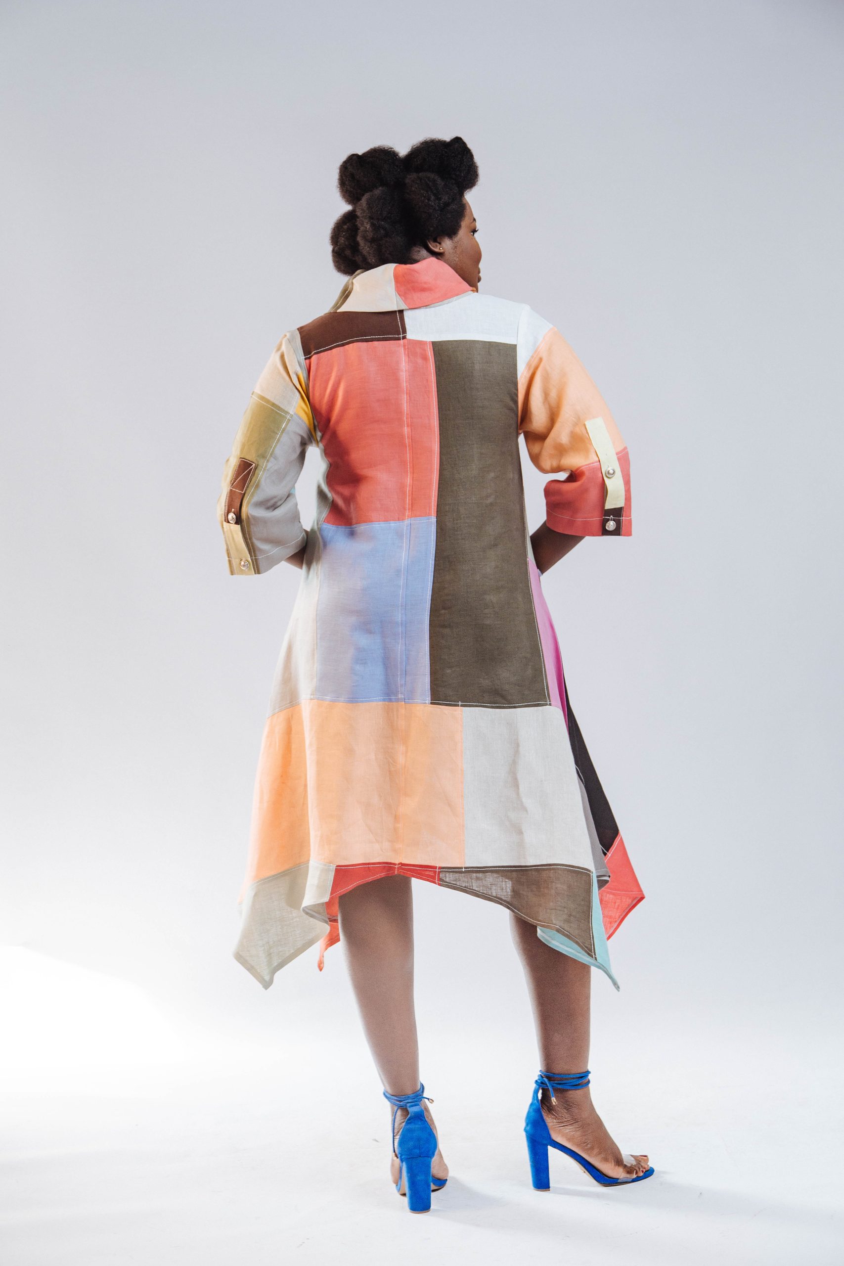 African Clothing for Women. Linen Women's Dress. Retail and Wholesale, Made in Africa