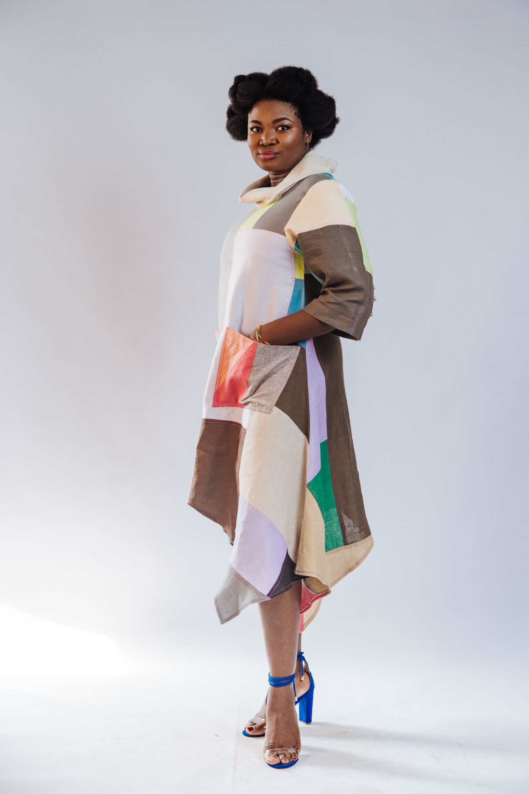 African Clothing for Women. Linen Women's Dress. Retail and Wholesale, Made in Africa