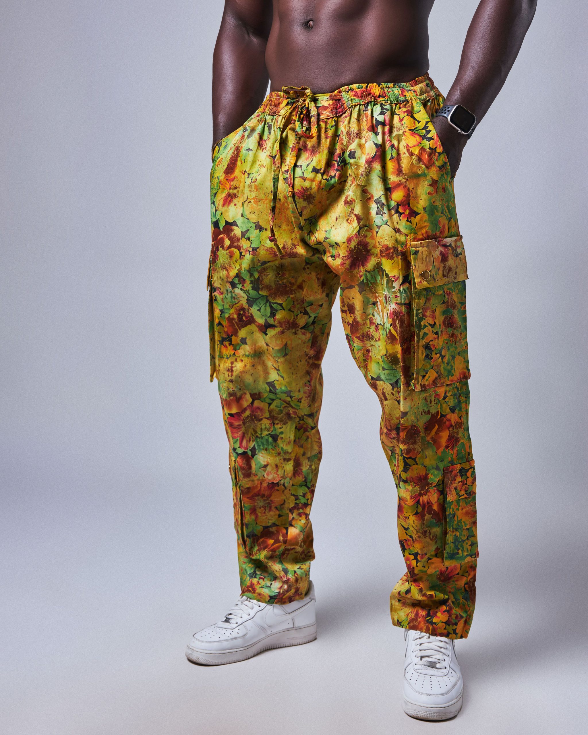 African Batik Cargo Pants. Made in Africa. Retail and Wholesale