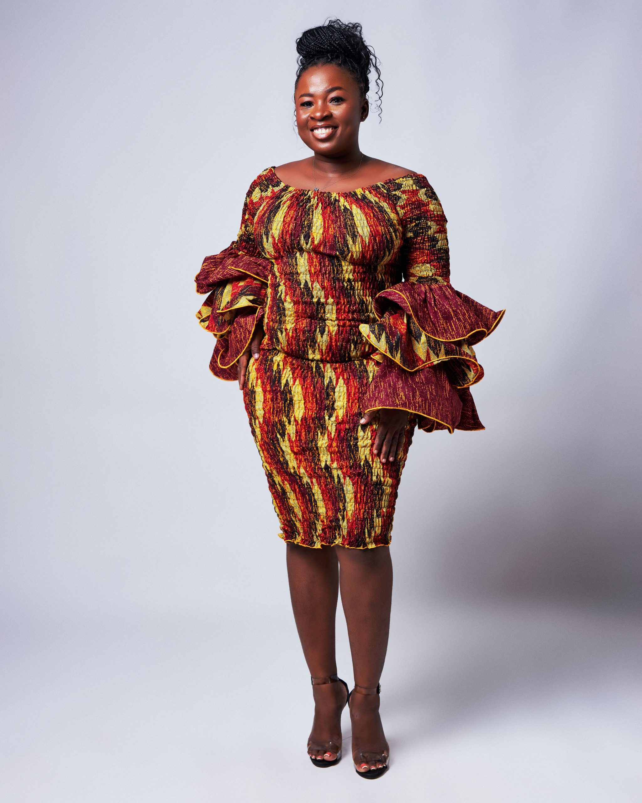 African Clothing for Women. Ankara Women's Dress. Retail and Wholesale, Made in Africa