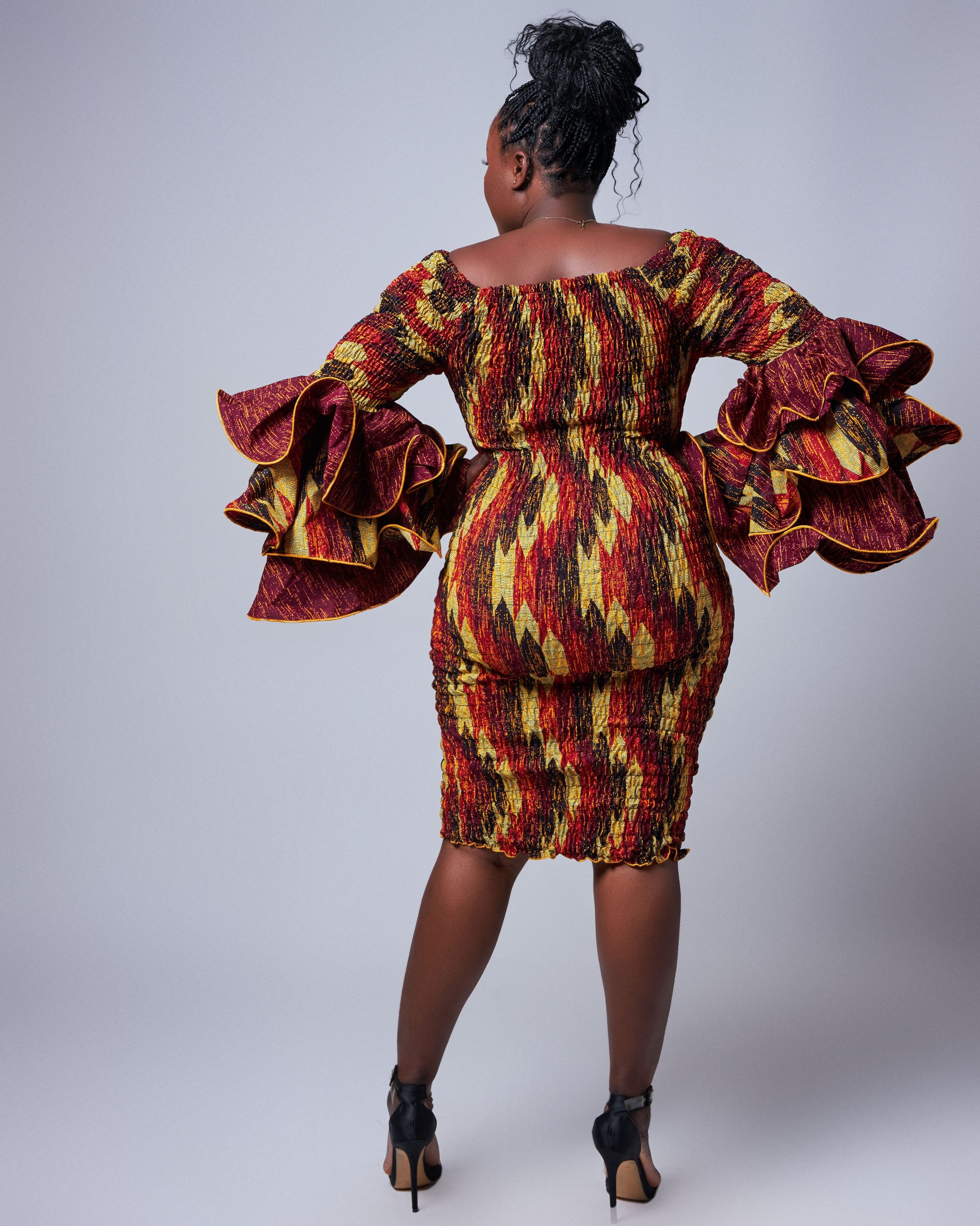 African Clothing for Women. Ankara Women's Dress. Retail and Wholesale, Made in Africa