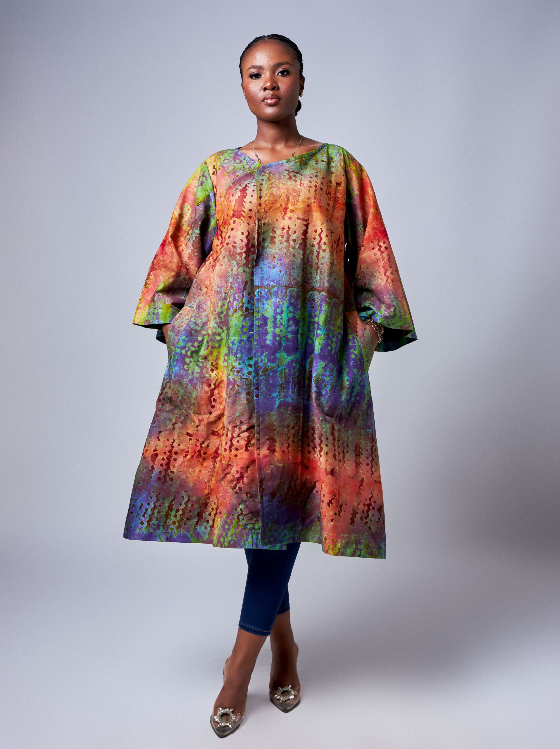 African Clothing for Women. Batik Women's Dress. Retail and Wholesale, Made in Africa