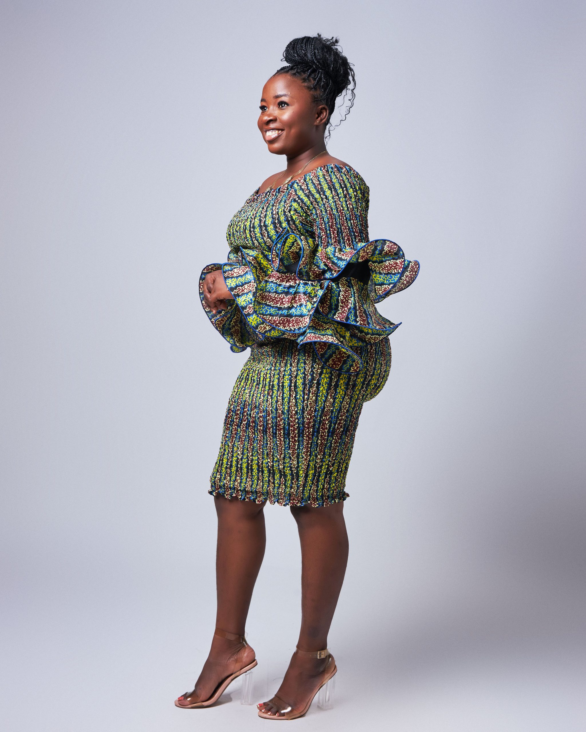 African Clothing for Women. Ankara Women's Dress. Retail and Wholesale, Made in Africa