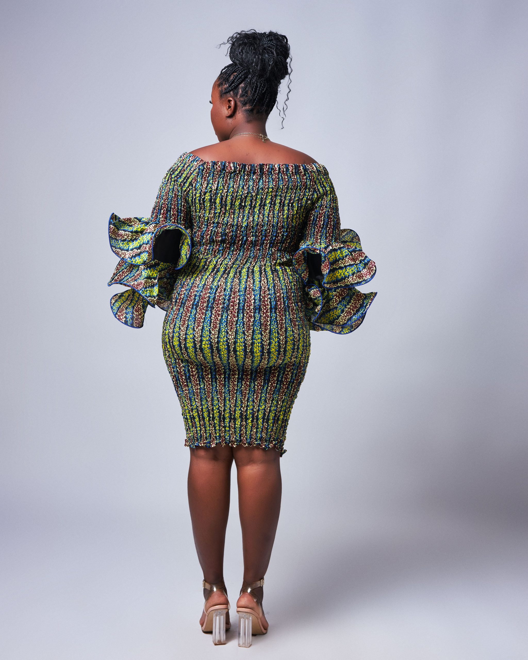 African Clothing for Women. Ankara Women's Dress. Retail and Wholesale, Made in Africa