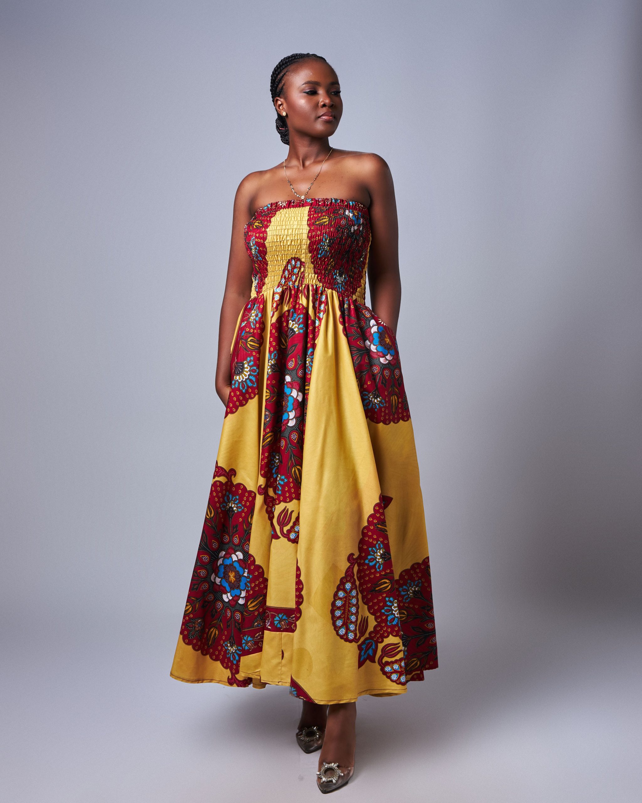 African Clothing for Women. Ankara Women's Dress. Retail and Wholesale, Made in Africa