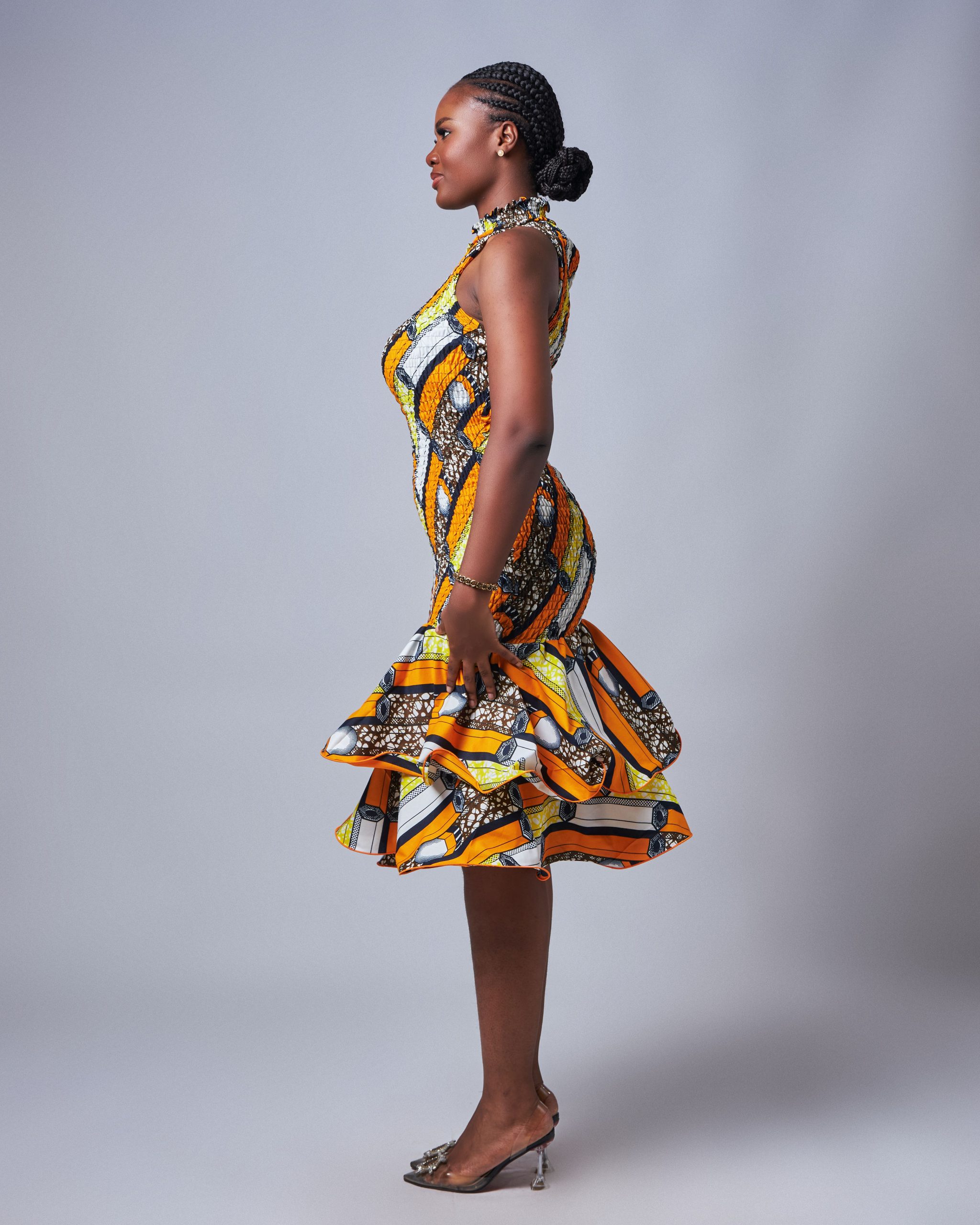 African Clothing for Women. Ankara Women's Dress. Retail and Wholesale, Made in Africa