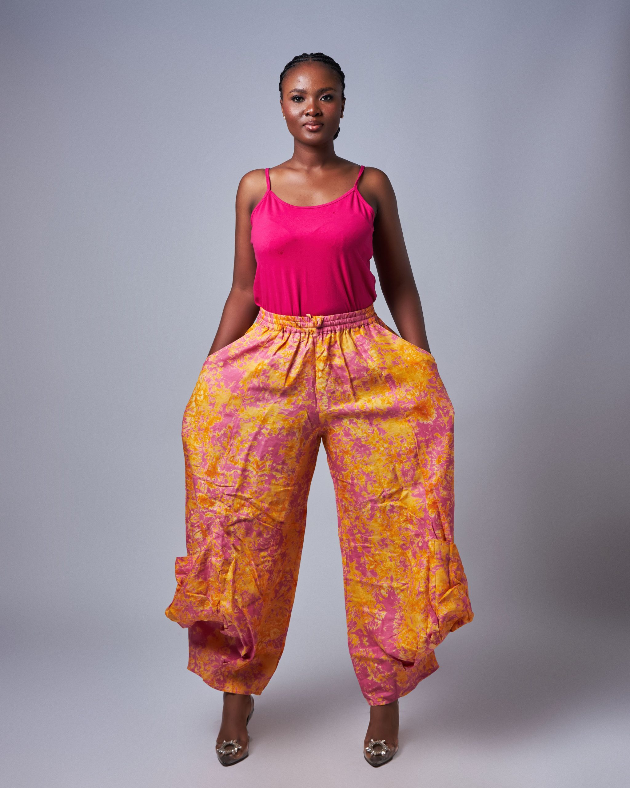 African Batik Cargo Pants. Made in Africa. Retail and Wholesale