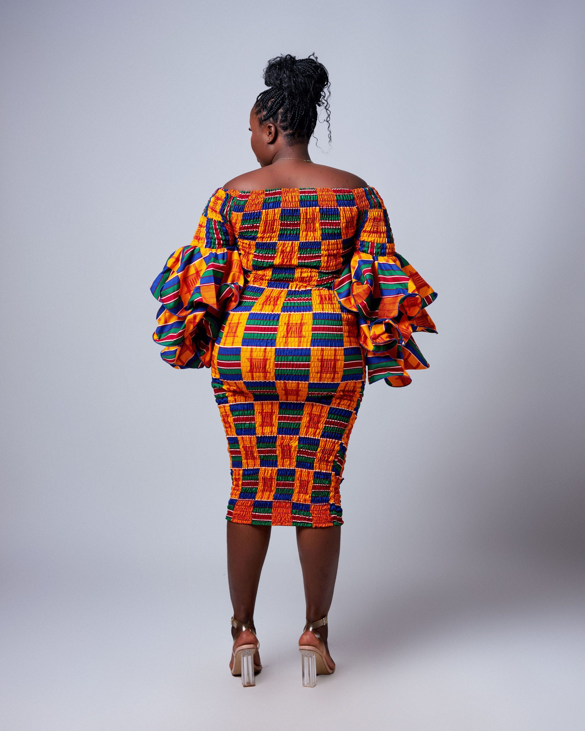 African Clothing for Women. Ankara Women's Dress. Retail and Wholesale, Made in Africa