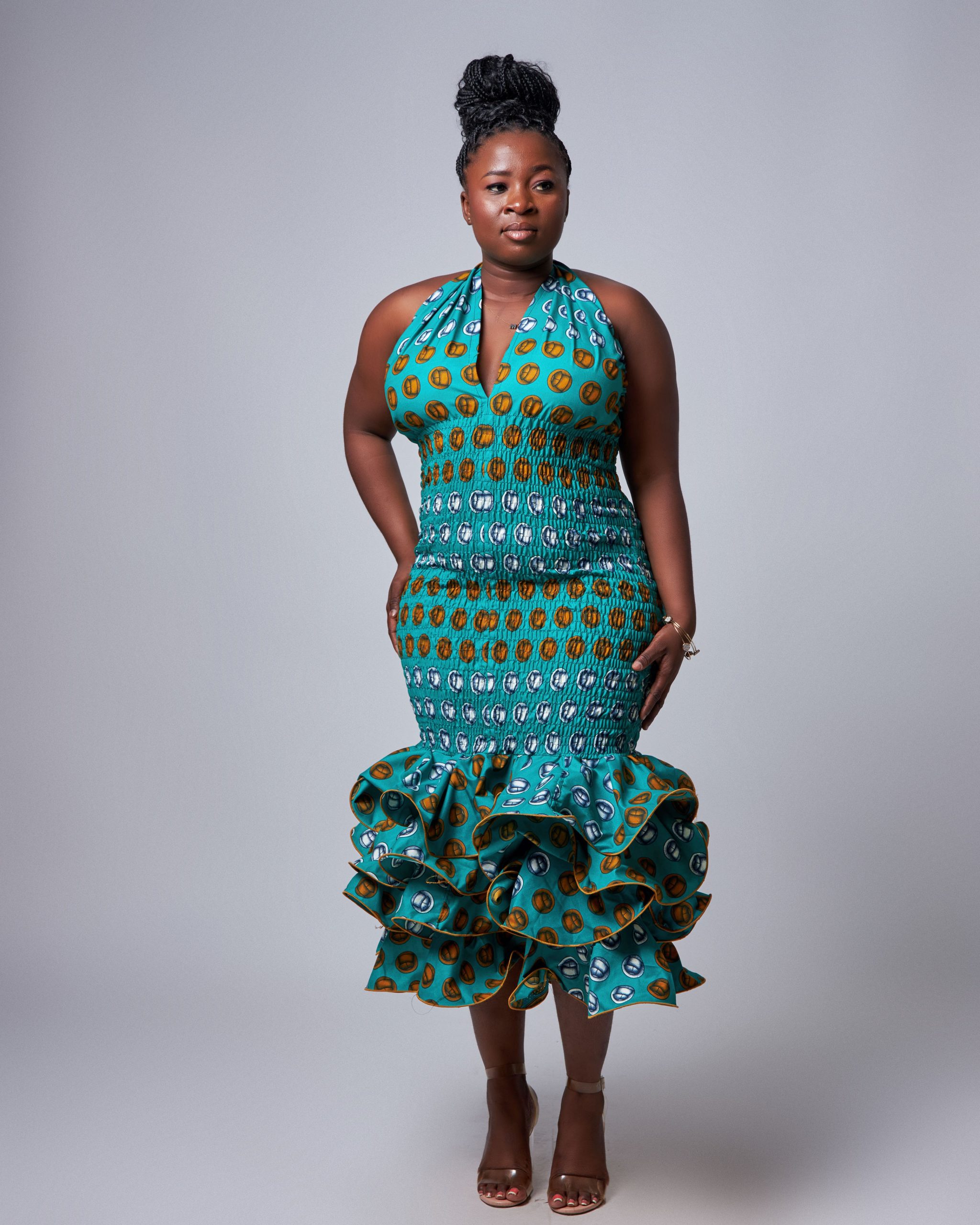 African Clothing for Women. Ankara Women's Dress. Retail and Wholesale, Made in Africa