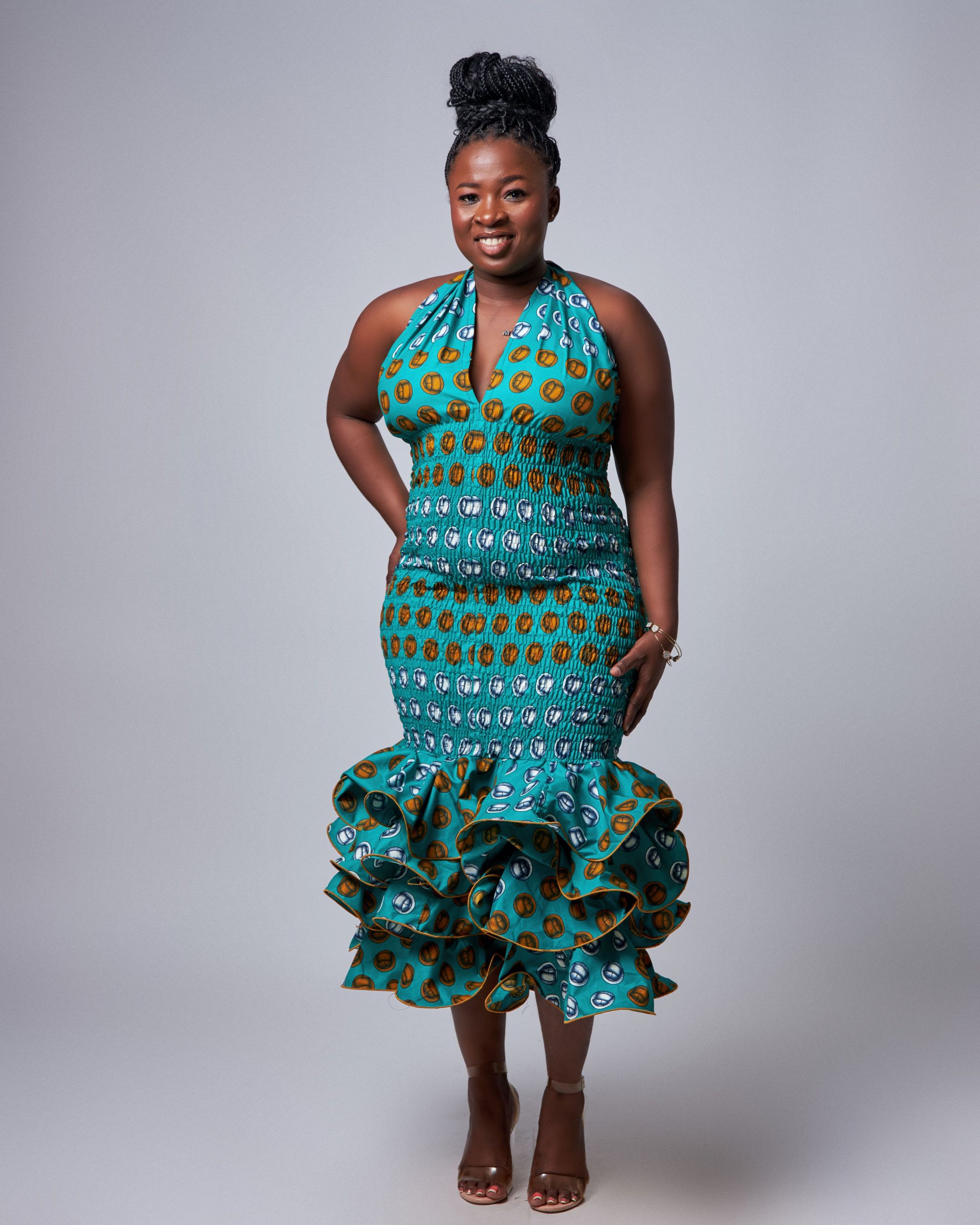 African Clothing for Women. Ankara Women's Dress. Retail and Wholesale, Made in Africa