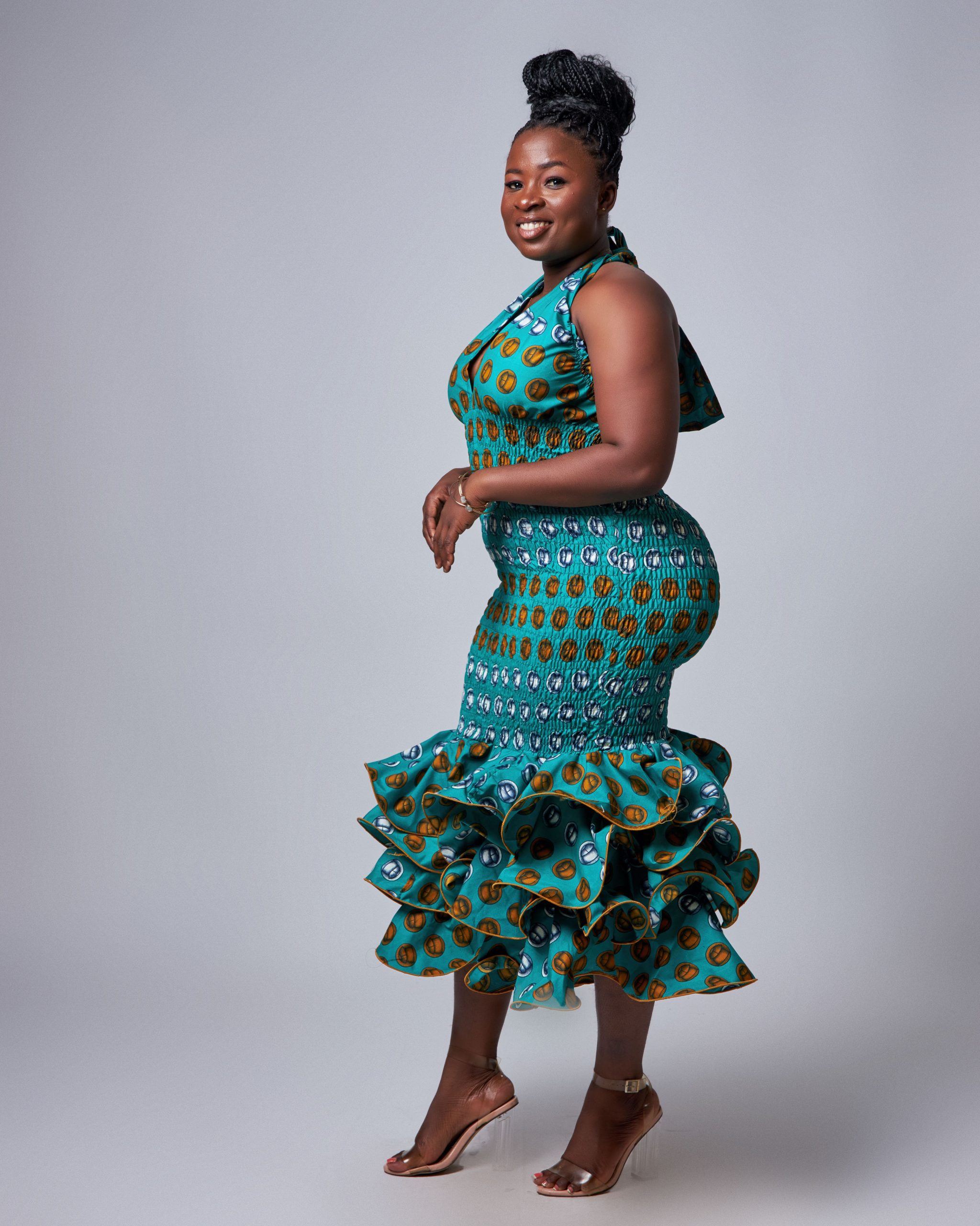 African Clothing for Women. Ankara Women's Dress. Retail and Wholesale, Made in Africa
