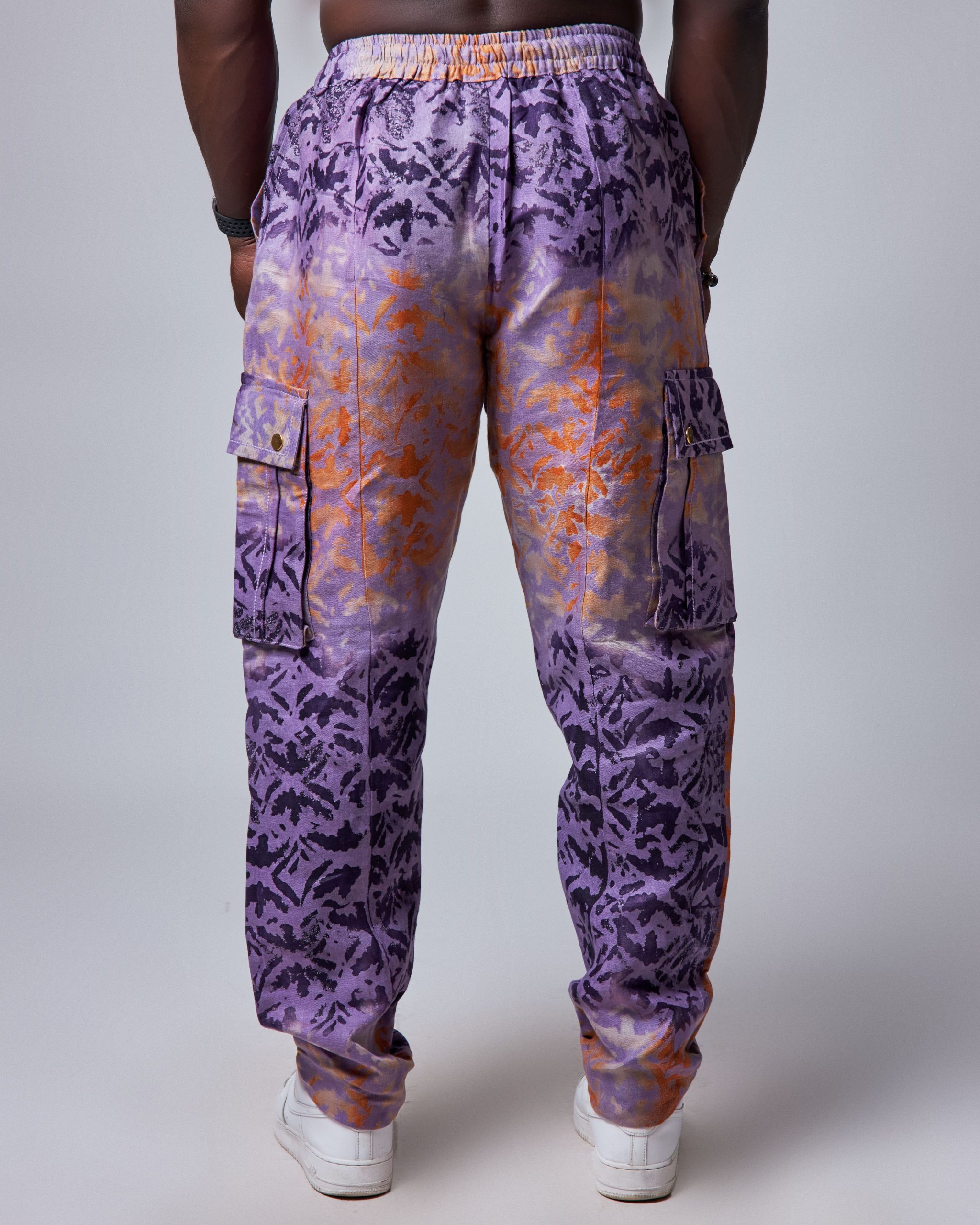 African Batik Cargo Pants. Retail and Wholesale. Made in Africa